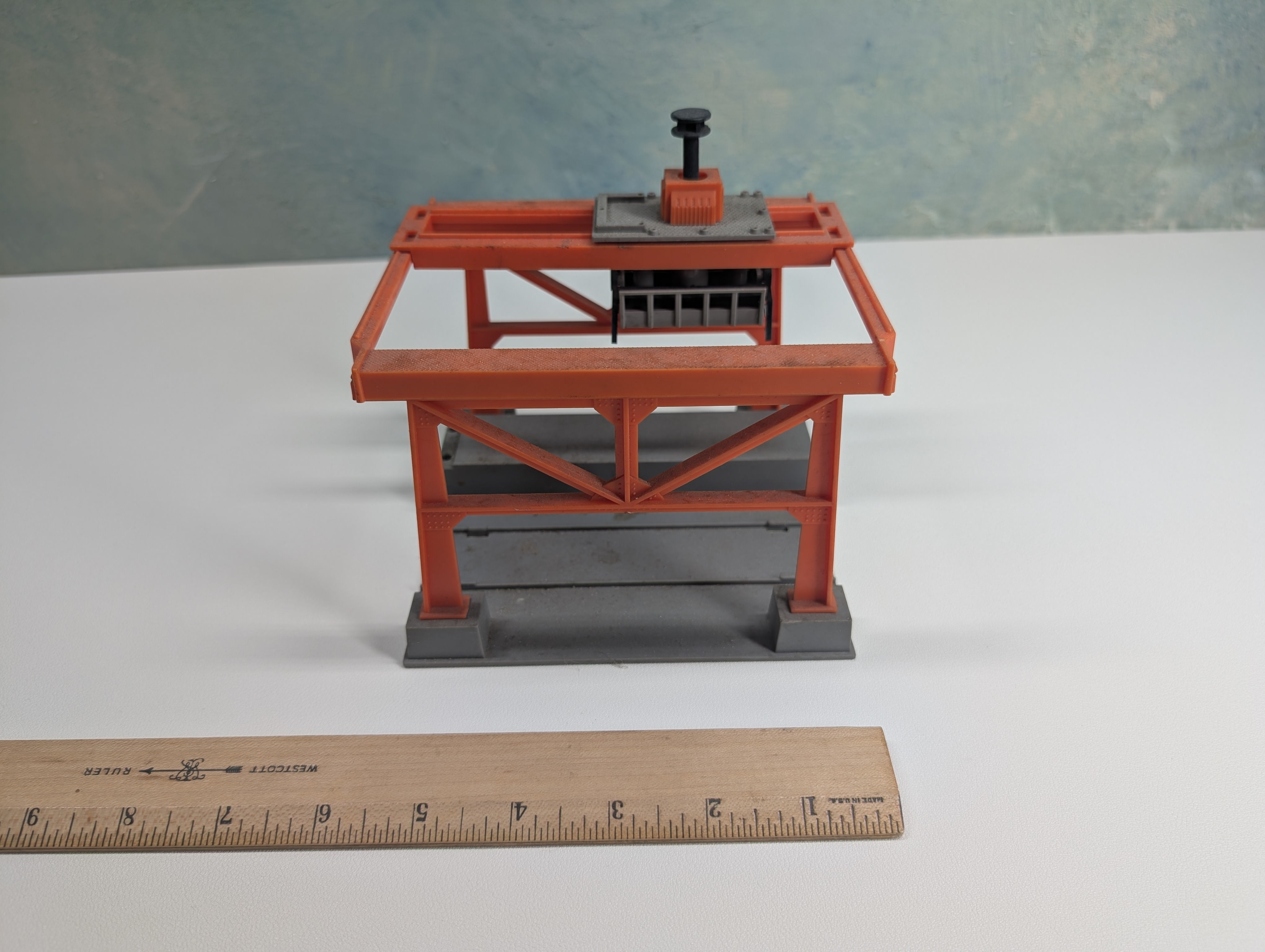 USED Tyco HO Scale Operating Piggyback Loader & Unloader