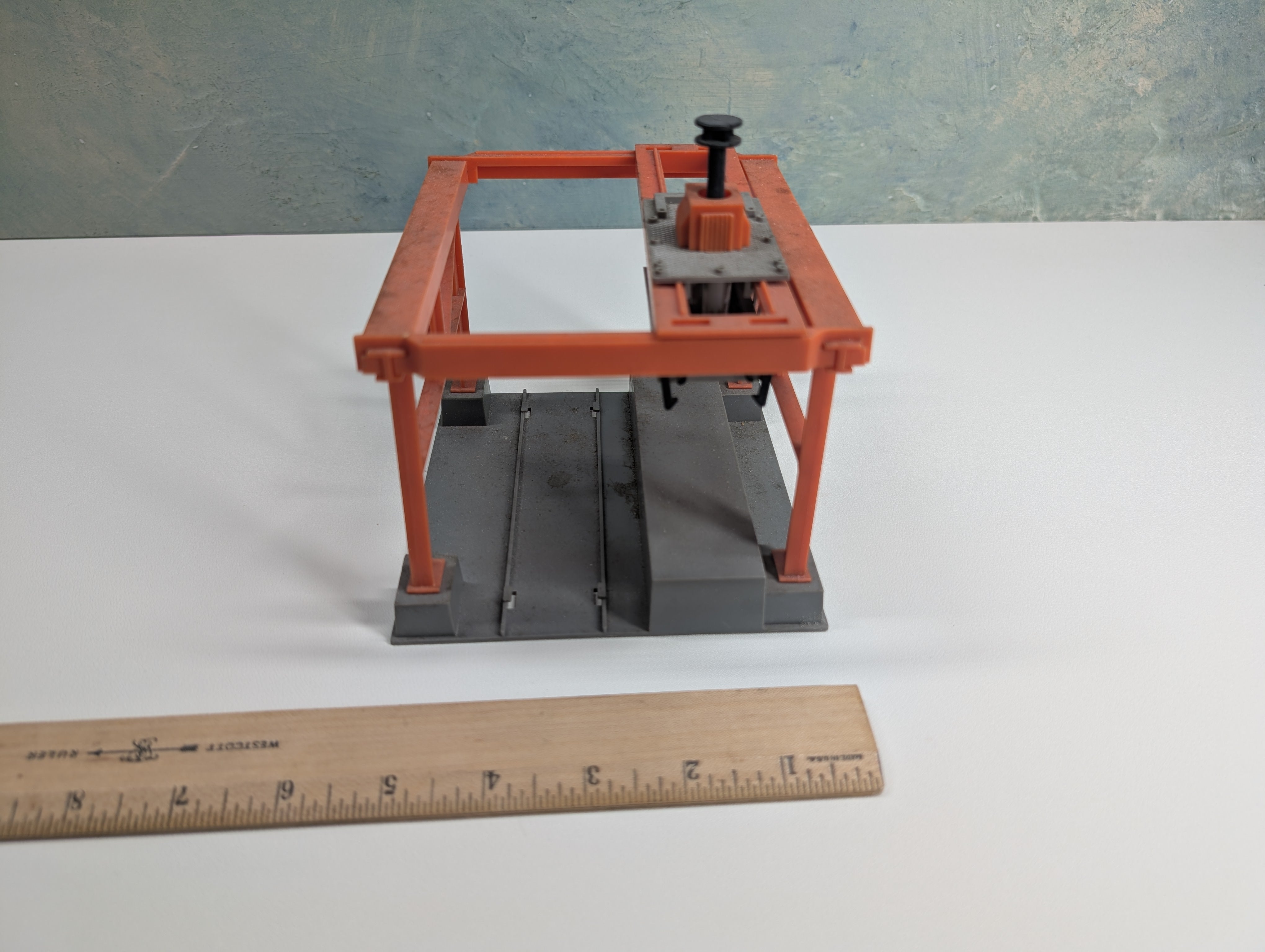 USED Tyco HO Scale Operating Piggyback Loader & Unloader