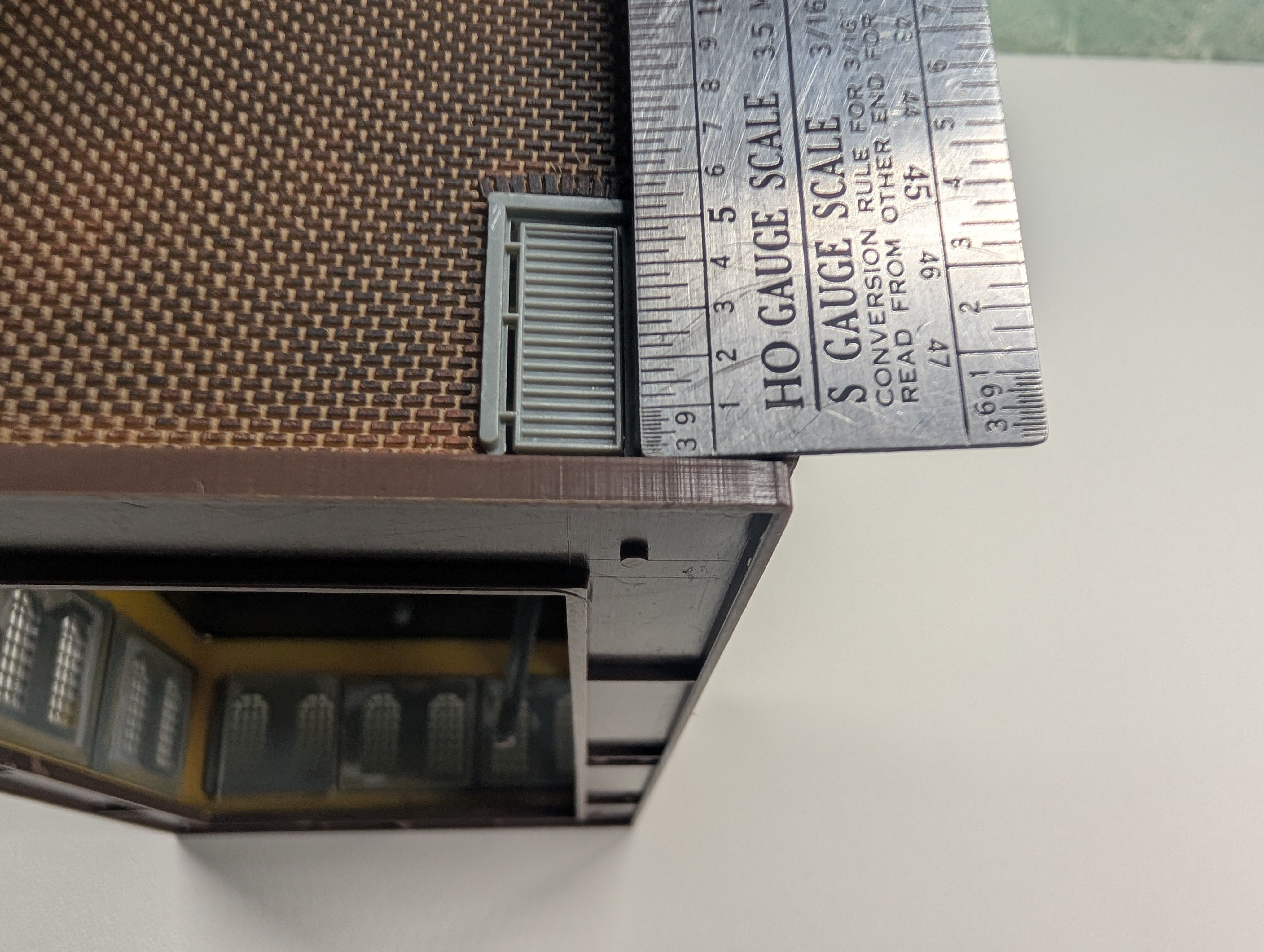 USED Walthers HO Scale Small Brick Warehouse, Small Manufacturing Factory