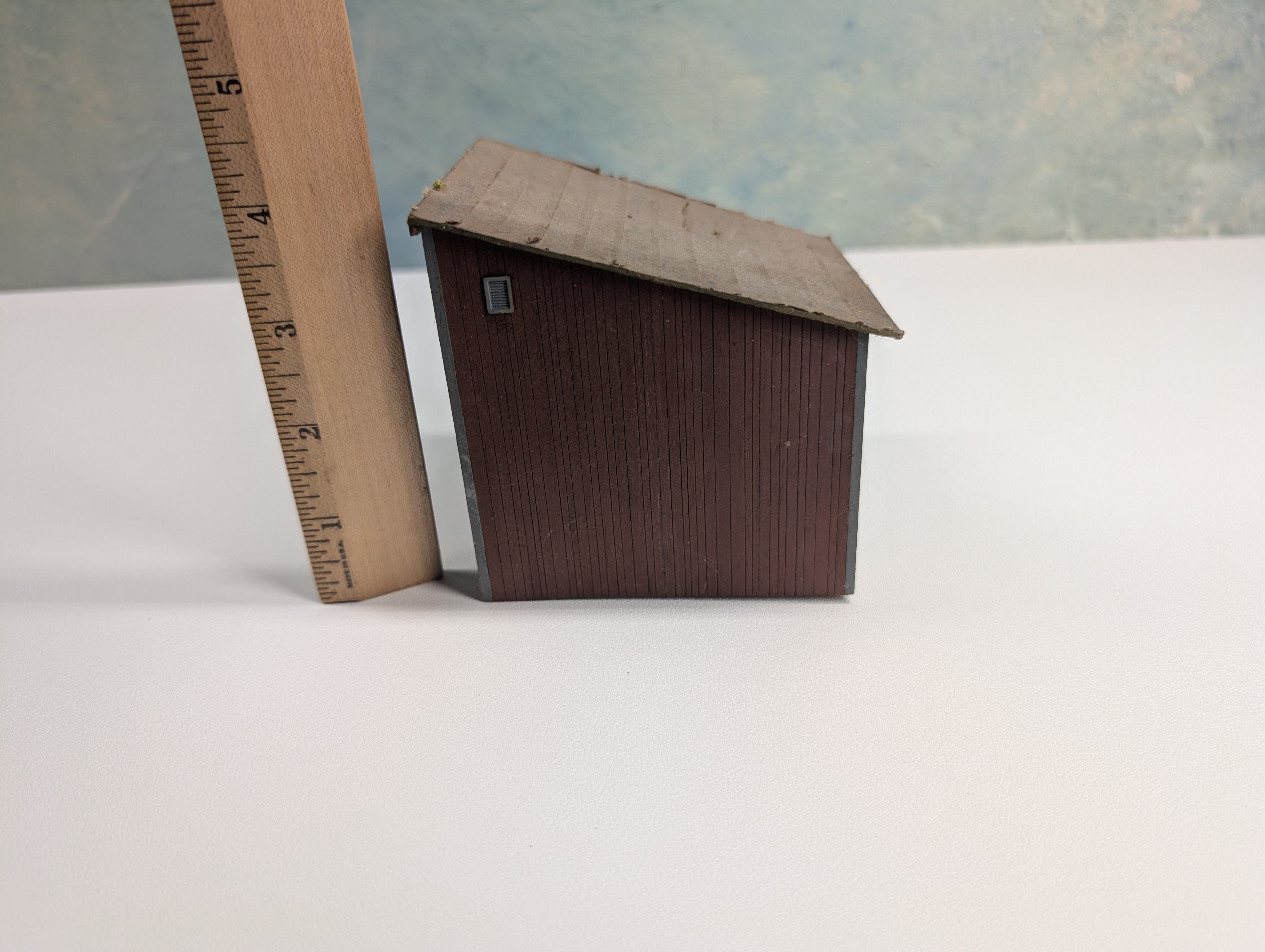 USED HO Scale Lot of Scratch Built Buildings, Barn, Tower, Scratch Built Structures