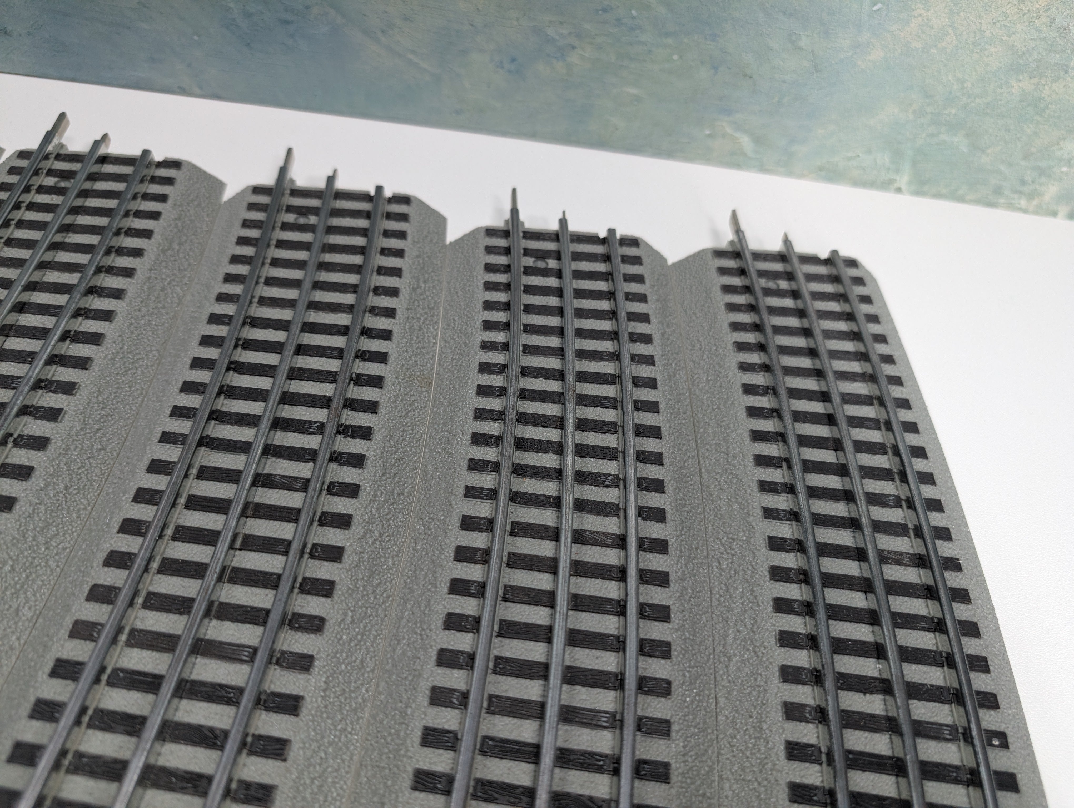 USED Lionel O Fastrack O96 Track, 096 Curve (8 pcs)