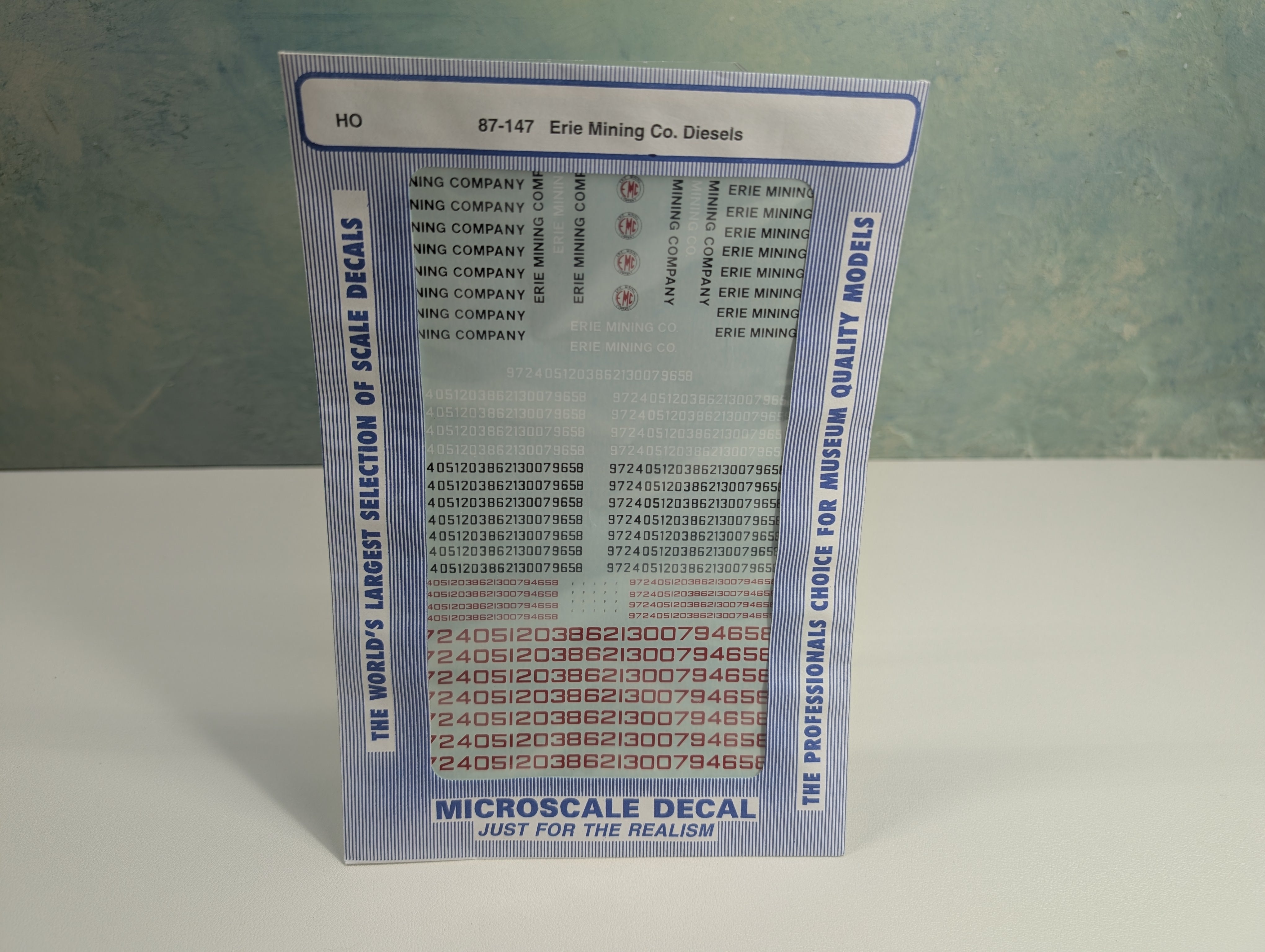 MICROSCALE 87-147 HO Scale Erie Mining Co Diesels Decals