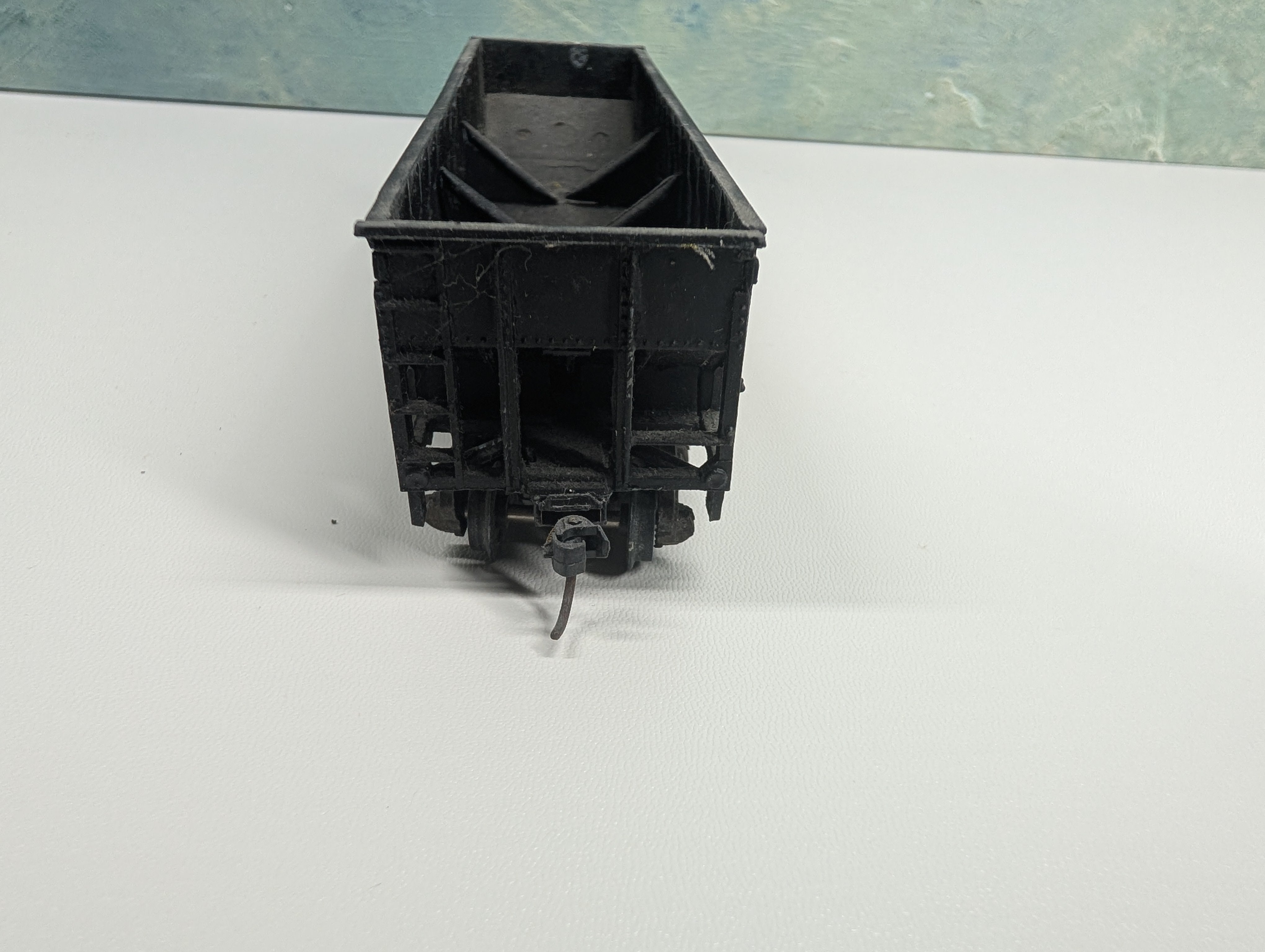 USED Ulrich HO Scale 3 Bay Operating Hopper Norfolk & Western NW #101352 Metal