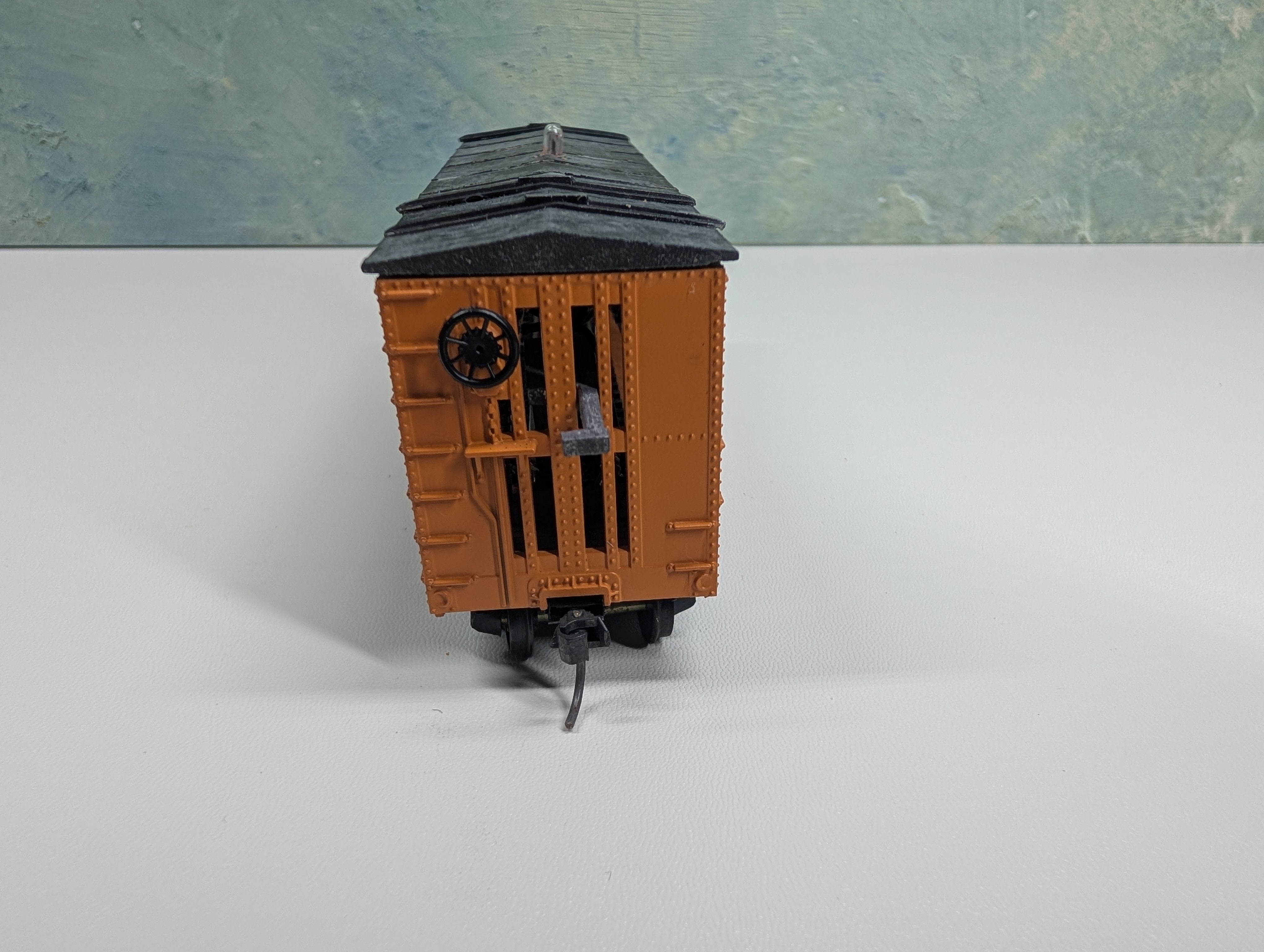 USED Walthers HO Scale Impact Test Car, Tongue In Cheek Model Needs Work