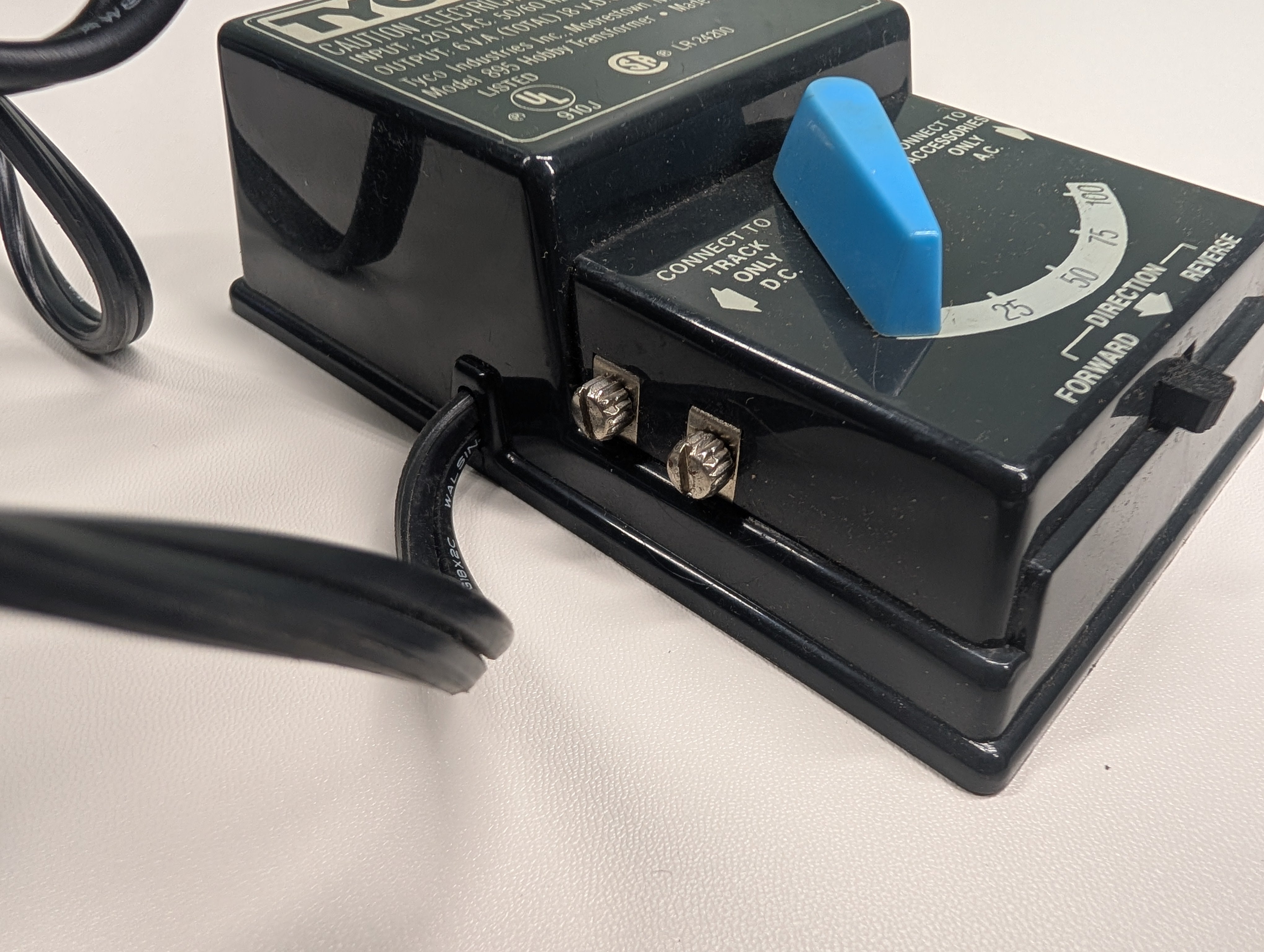 USED Tyco HO Scale Model Train Power Pack, Transformer Pak 1 Tested