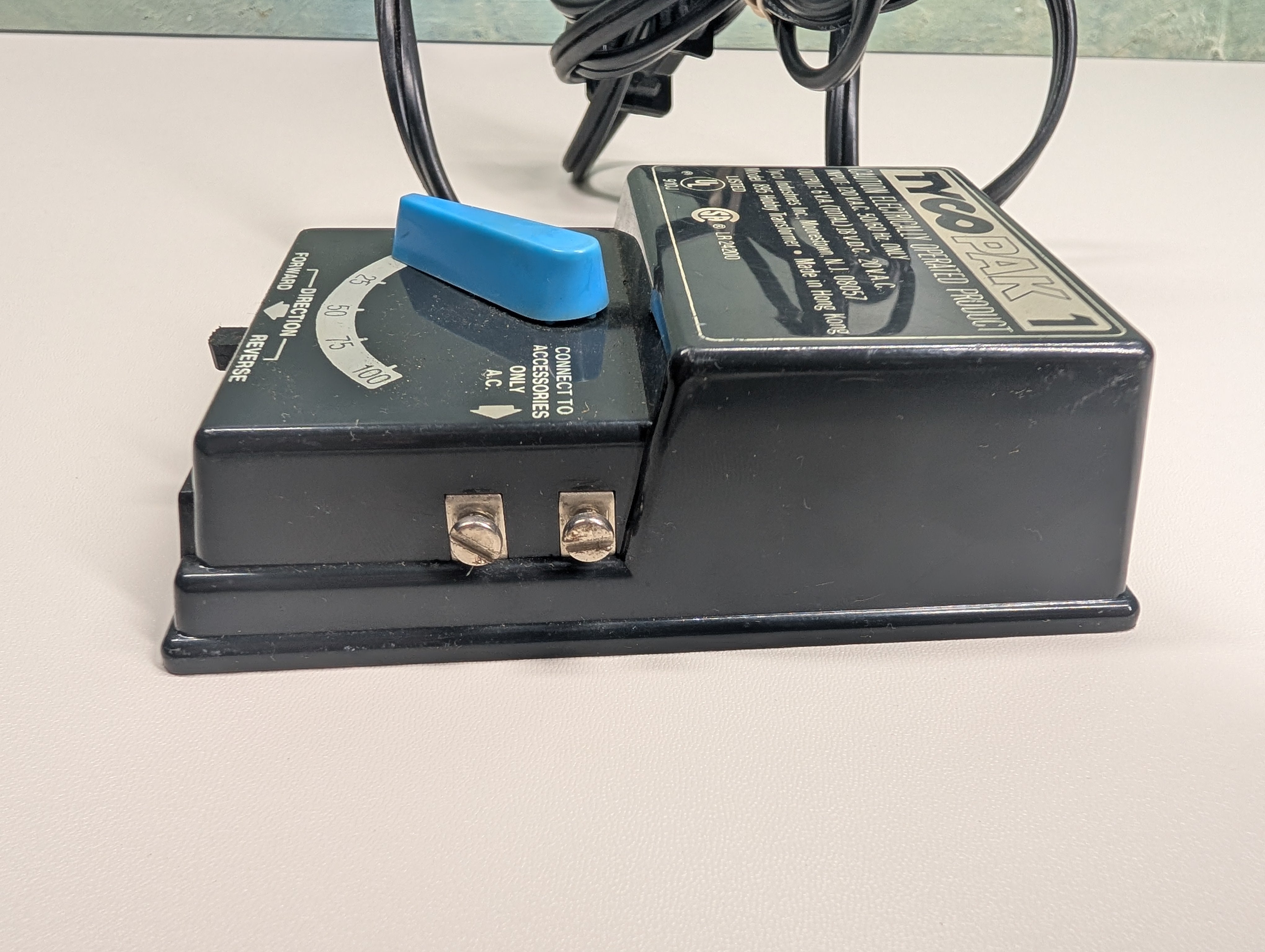 USED Tyco HO Scale Model Train Power Pack, Transformer Pak 1 Tested