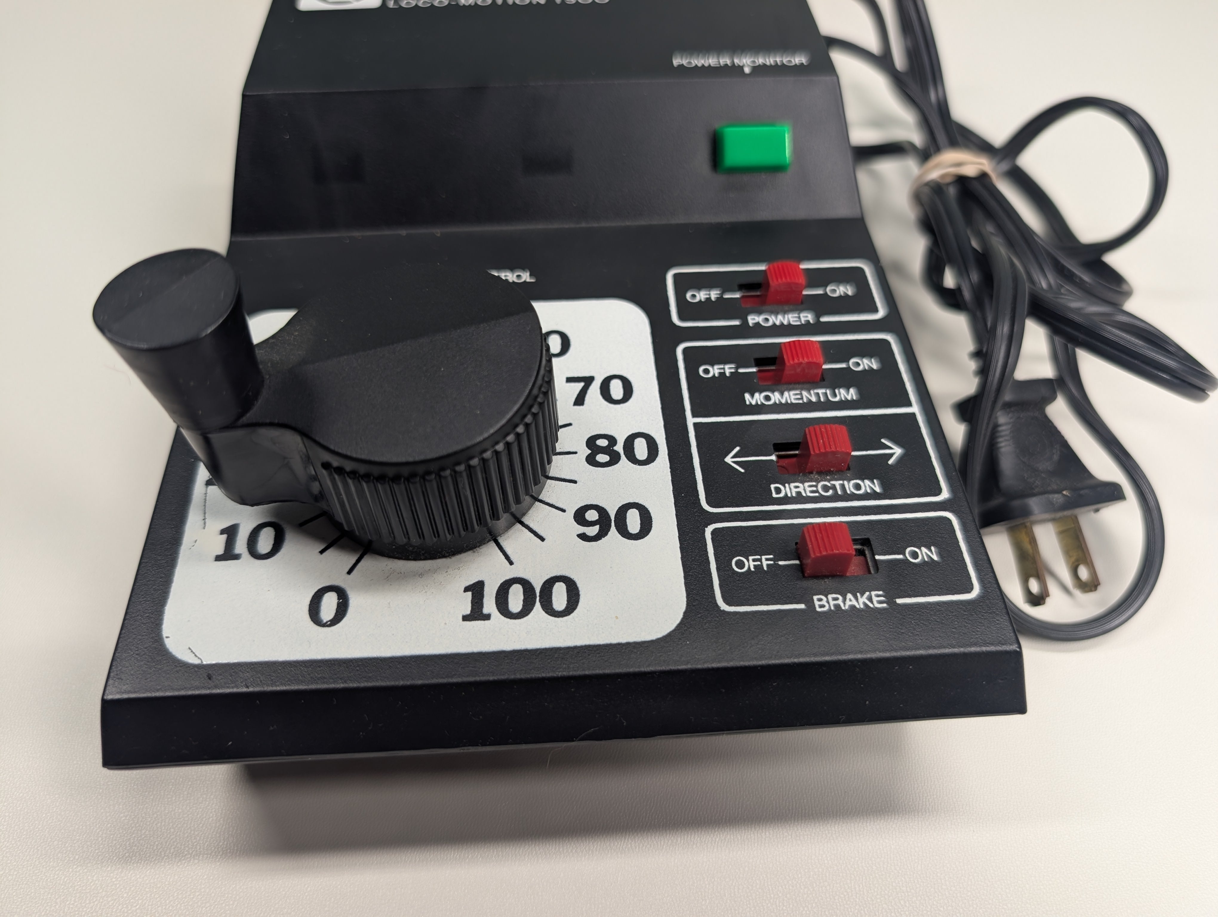 USED MRC MULTI Scale Tech II Loco-Motion 1500 Transformer (HO & N) Tested