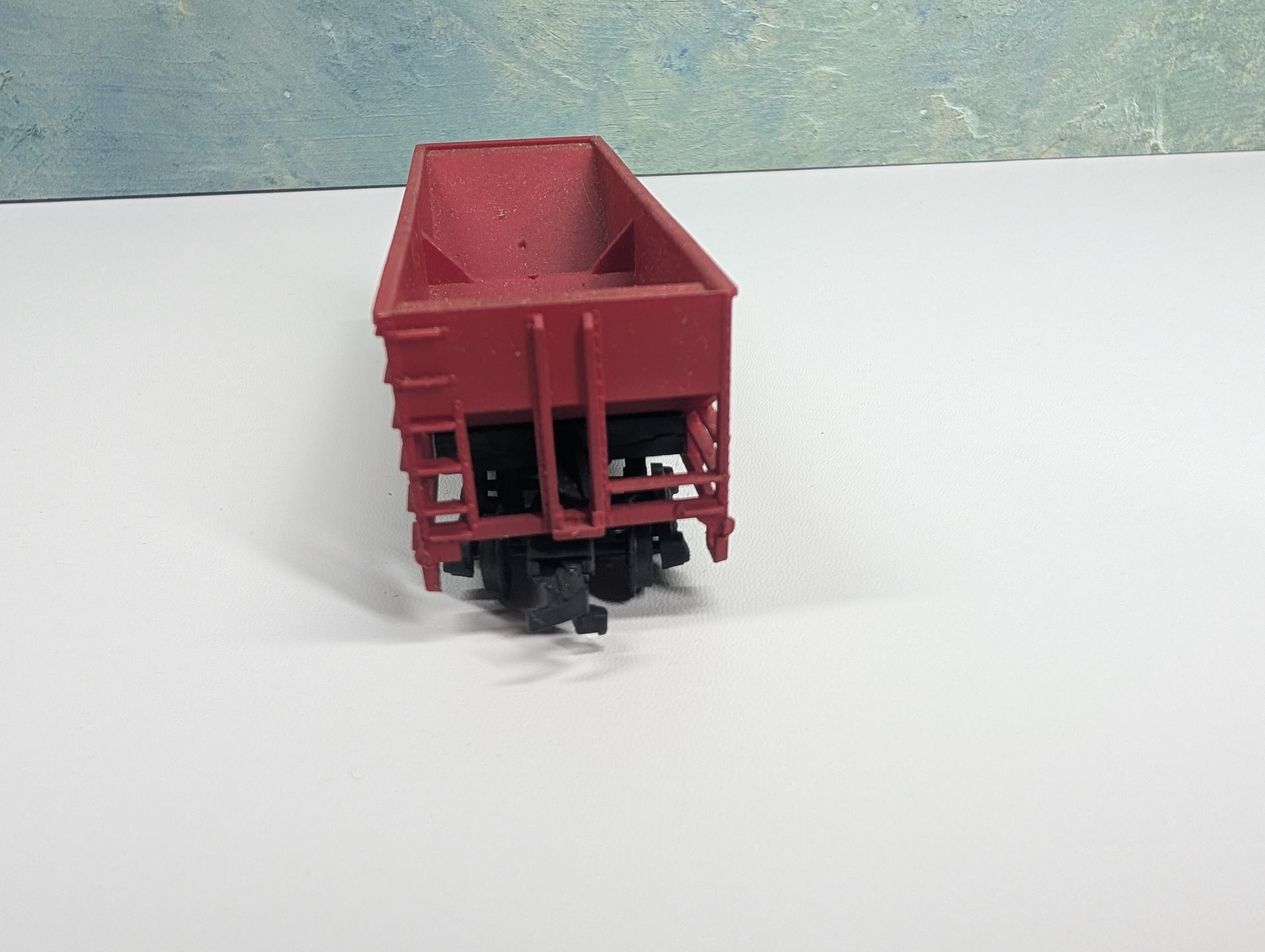 USED Tyco HO Scale Operating Hopper Burlington CB&Q #167432