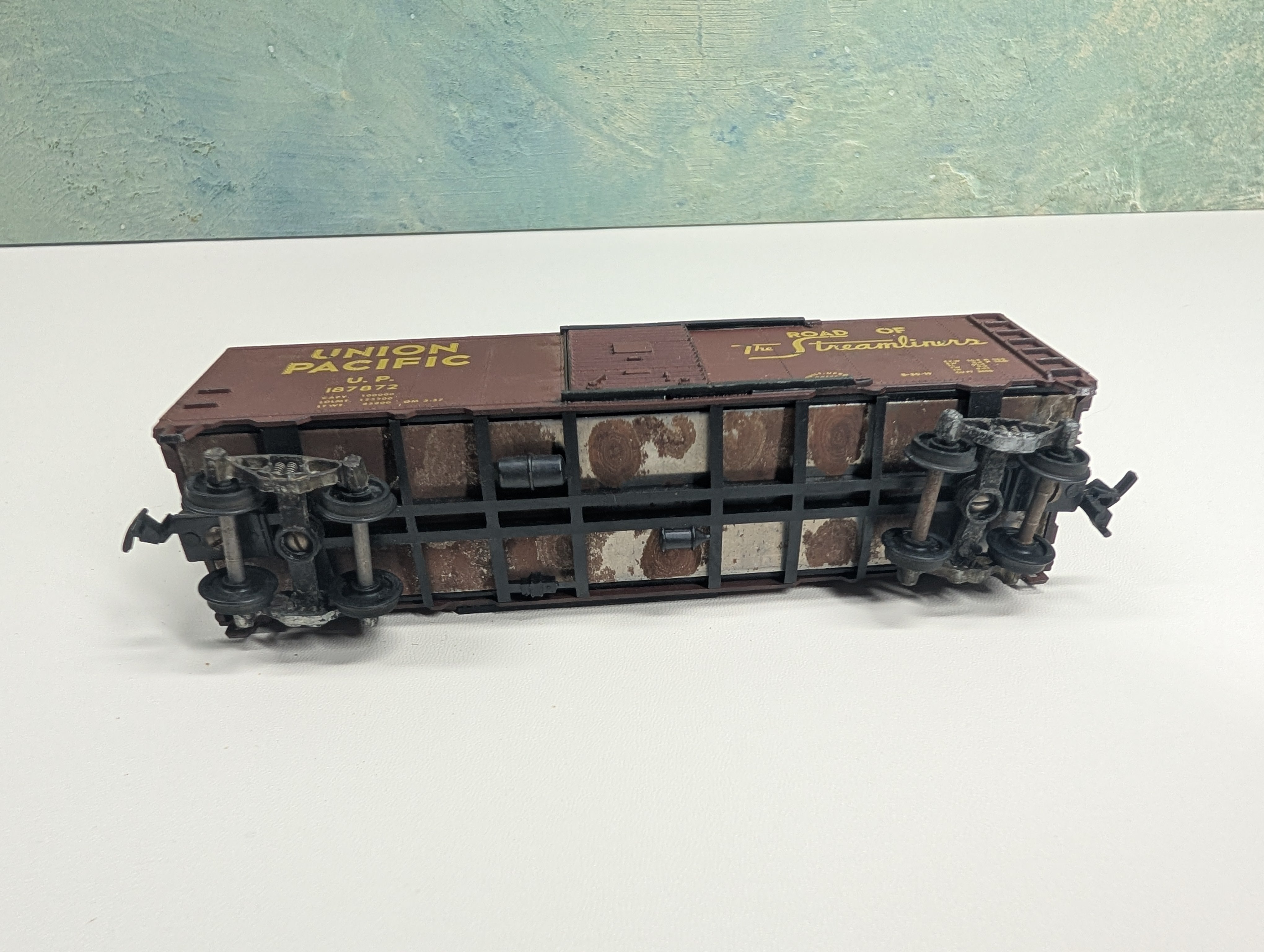 USED Athearn HO Scale 40' Box Car Union Pacific UP #187872