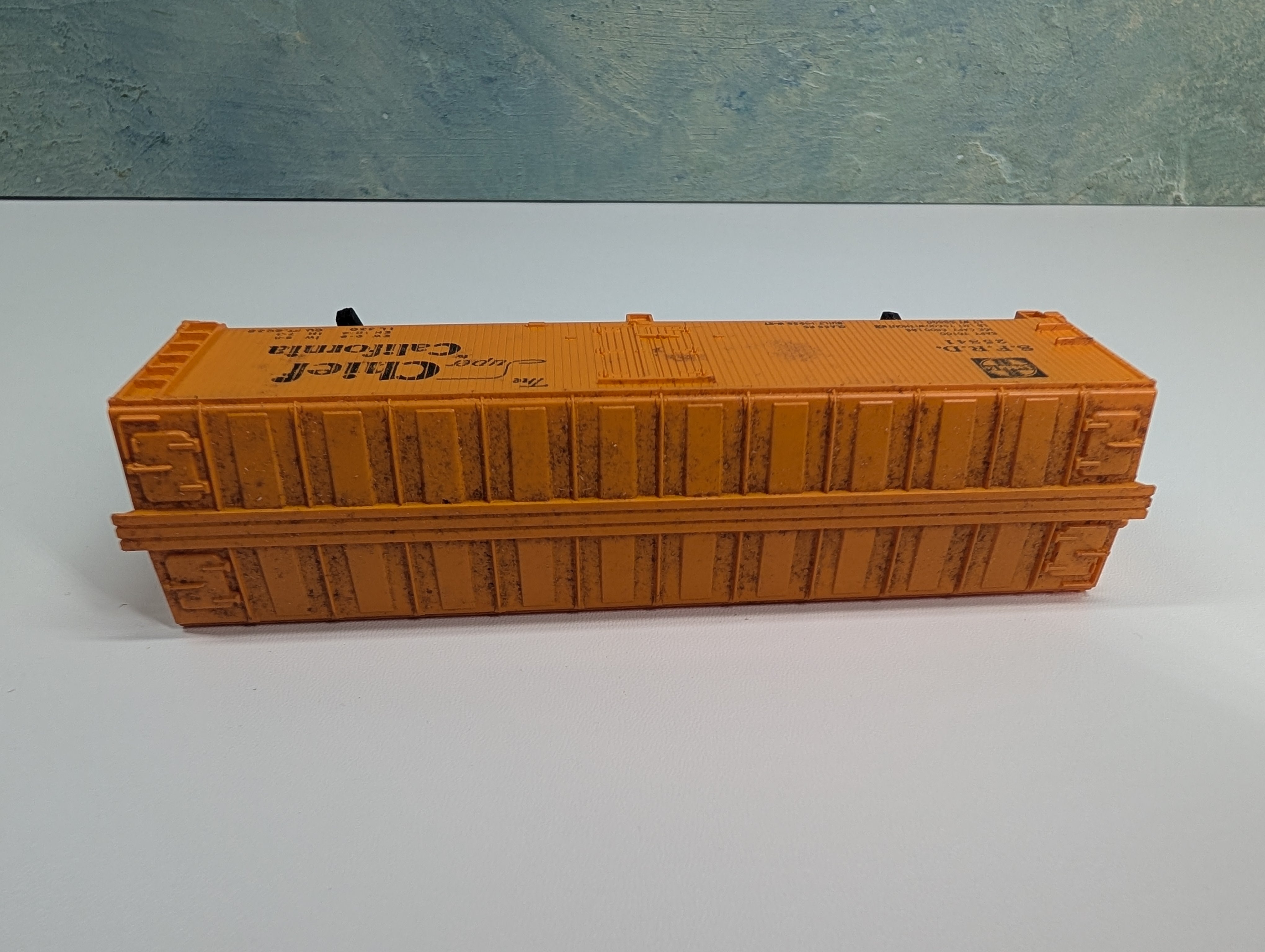 USED Mantua HO Scale 40' Box Car Santa Fe SFRD #25841