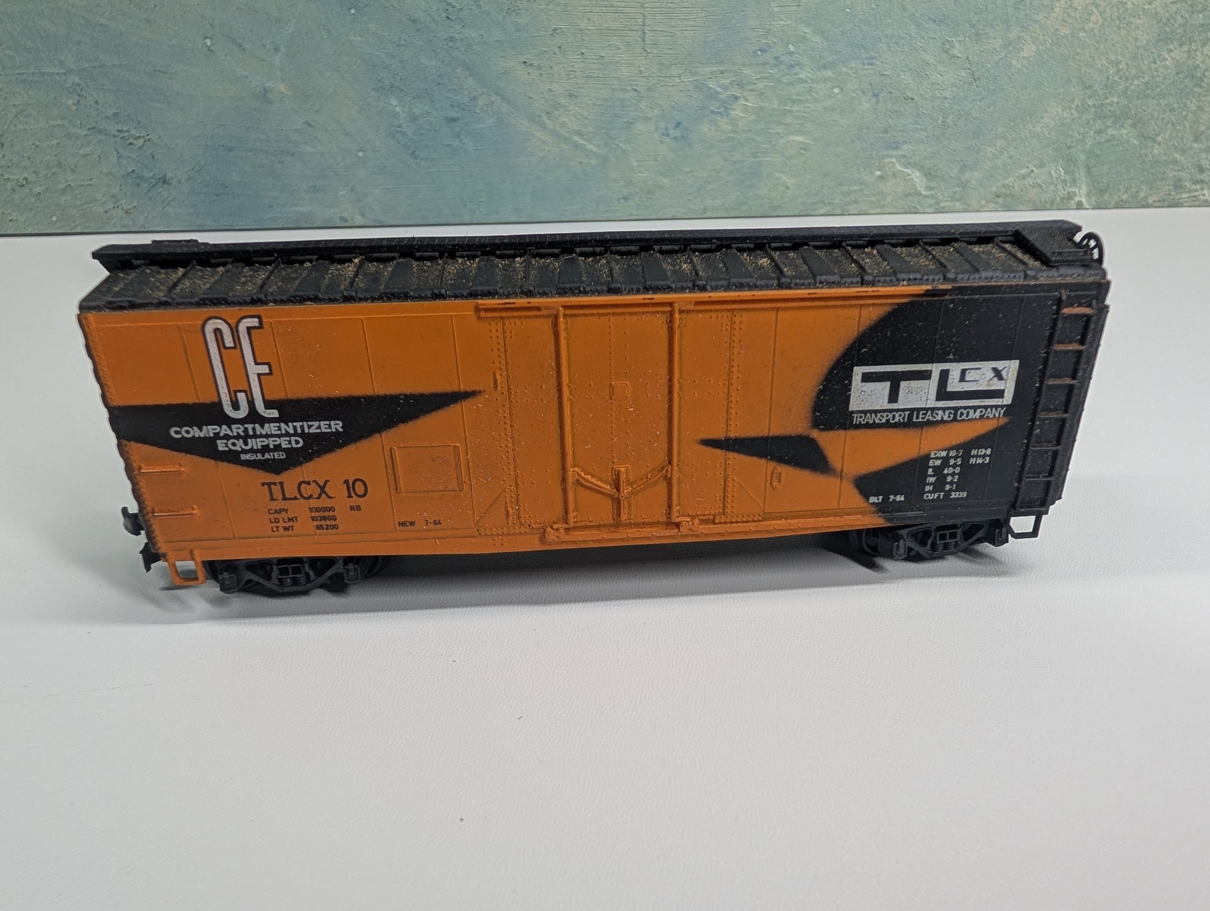 USED AHM HO Scale 40' Box Car TLCX #10