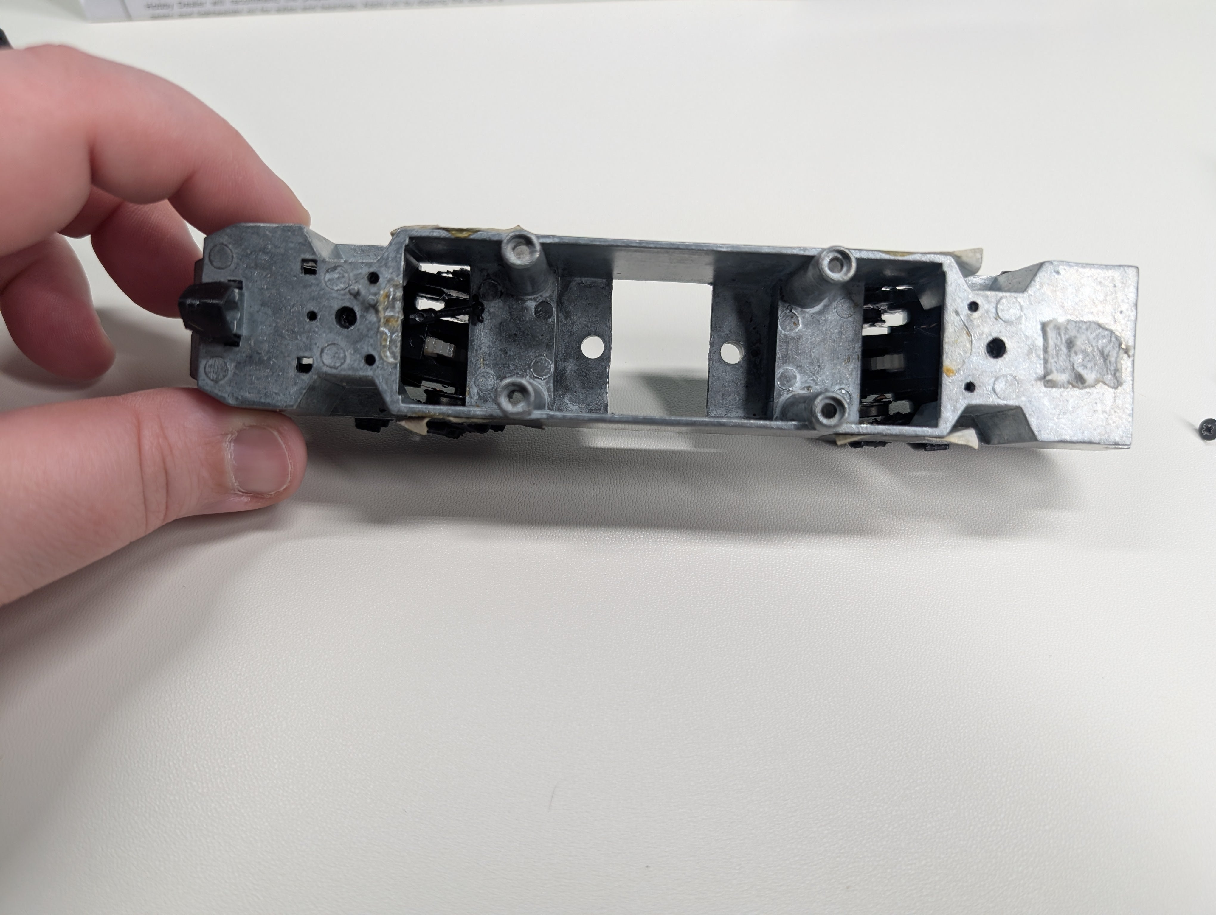 USED Bachmann 63001 HO Scale EMD F7-A Locomotive Pennsylvania 9654 Parts & Shell Only