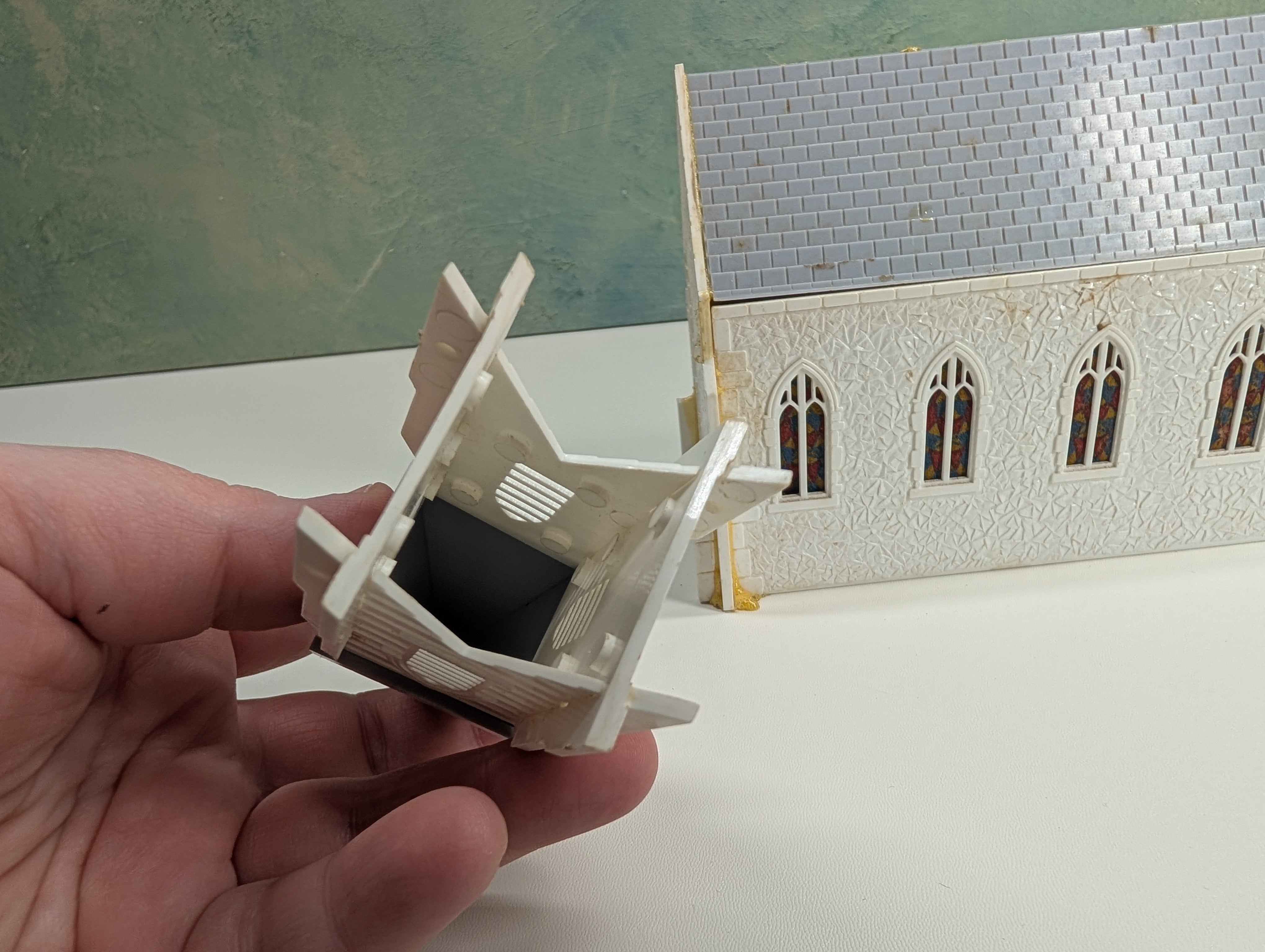 USED Bachmann O Plasticville Church