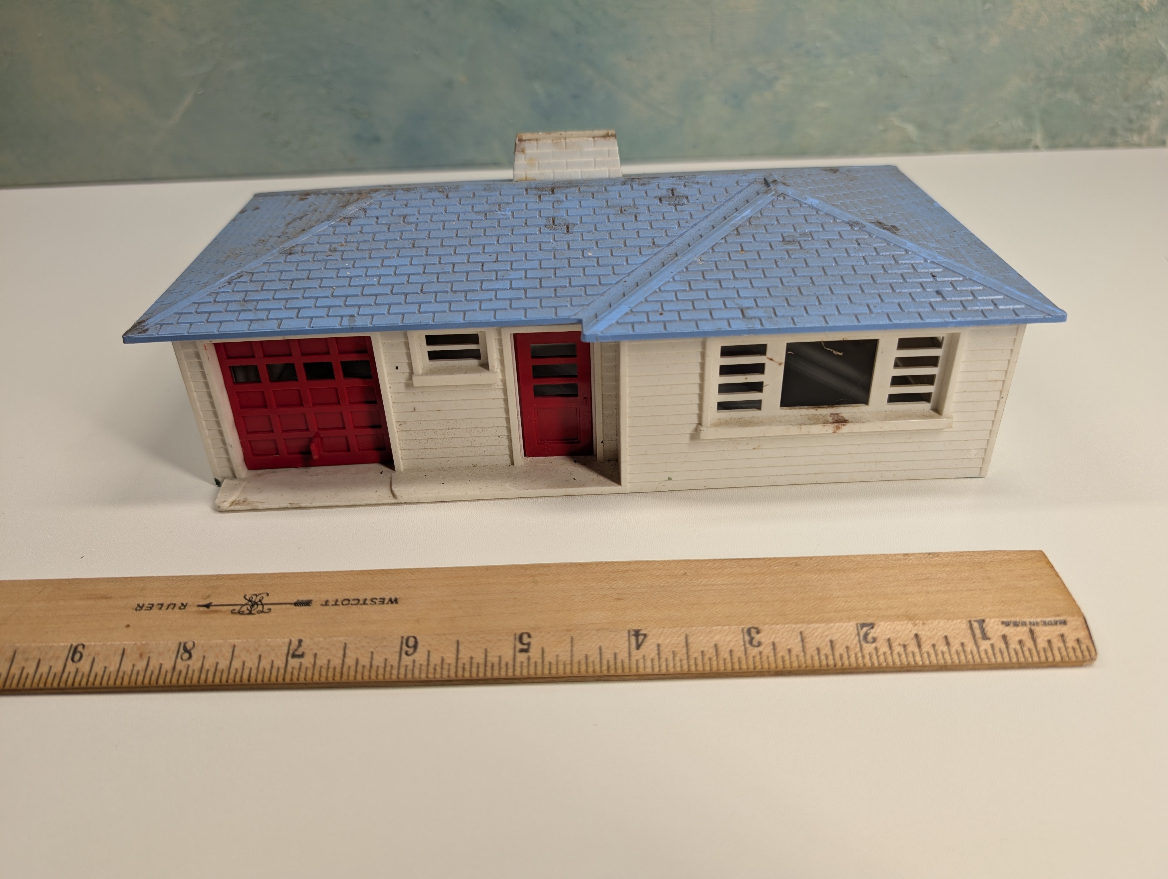 USED Bachmann O Plasticville Single Story House