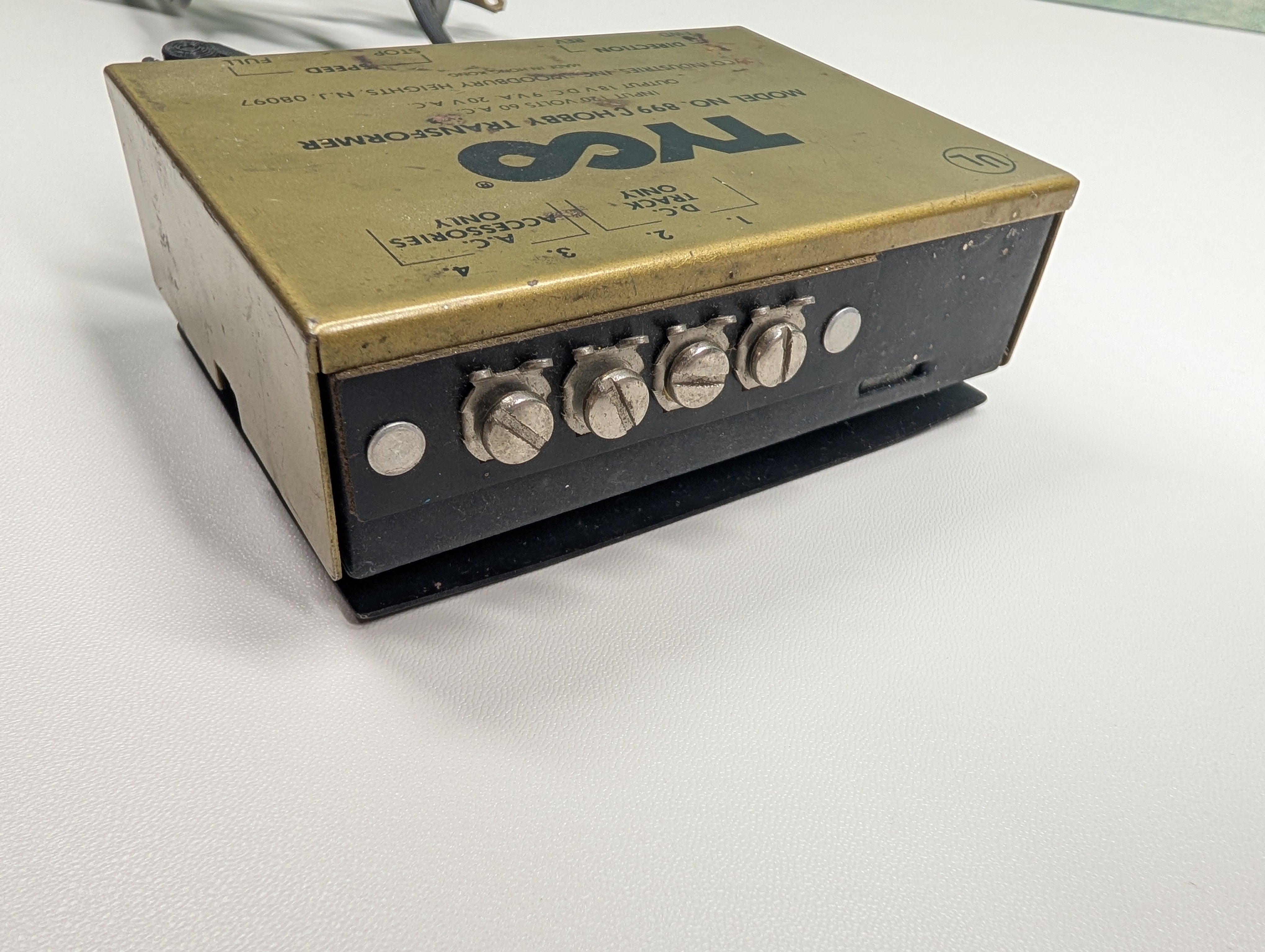 USED Tyco MULTI Scale Metal Hobby Track Transformer (HO & N) Tested