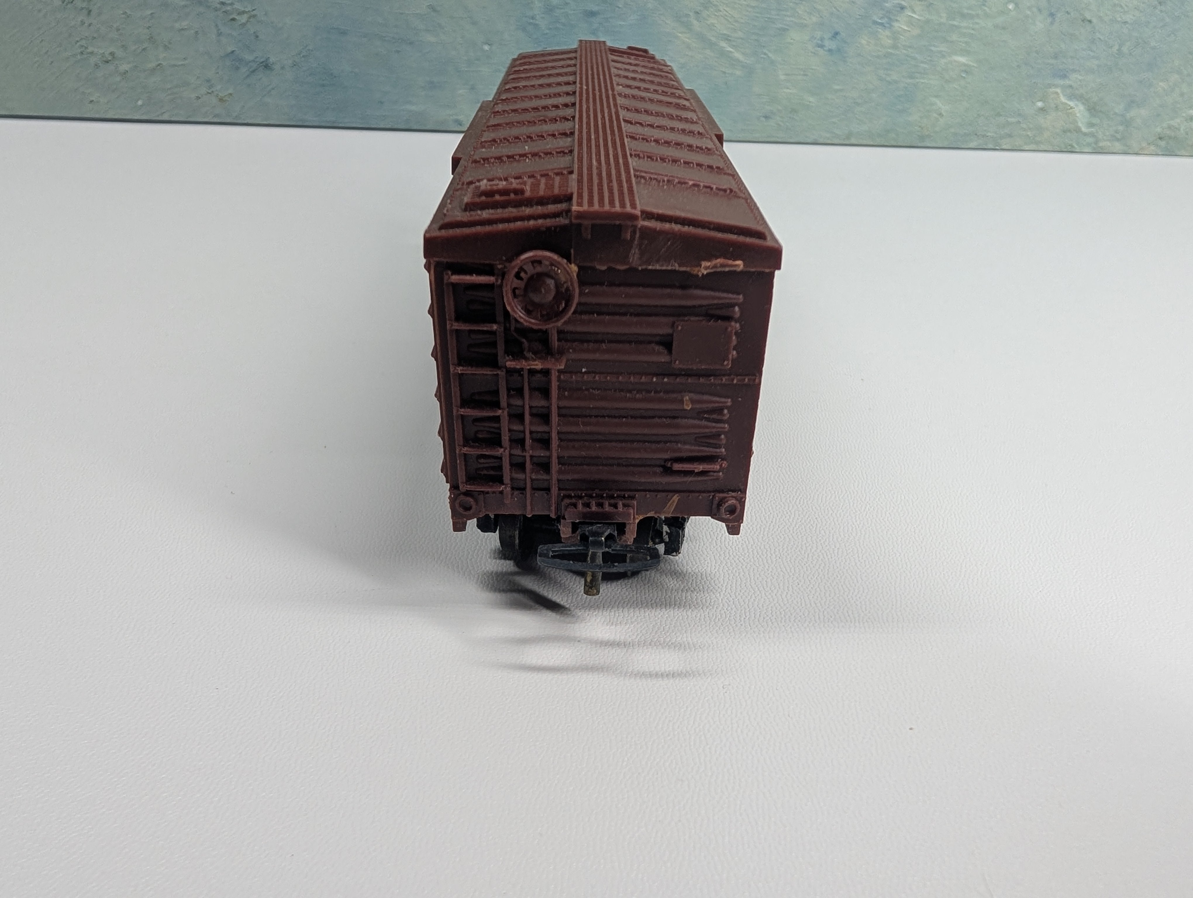 USED Varney HO Scale 40' Cattle Stock Car Santa Fe ATSF #51045 Euro Couplers