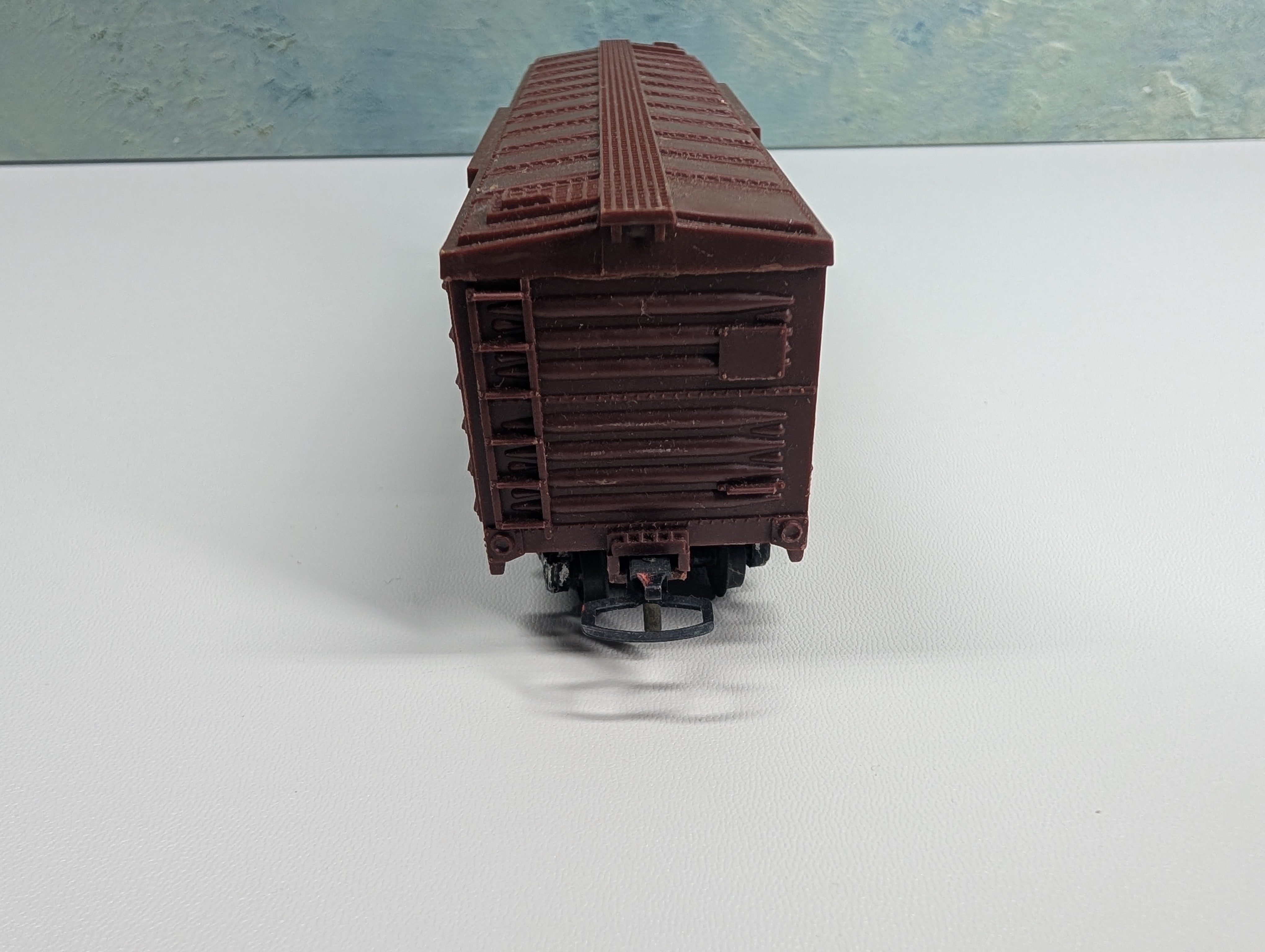 USED Varney HO Scale 40' Cattle Stock Car Santa Fe ATSF #51045 Euro Couplers