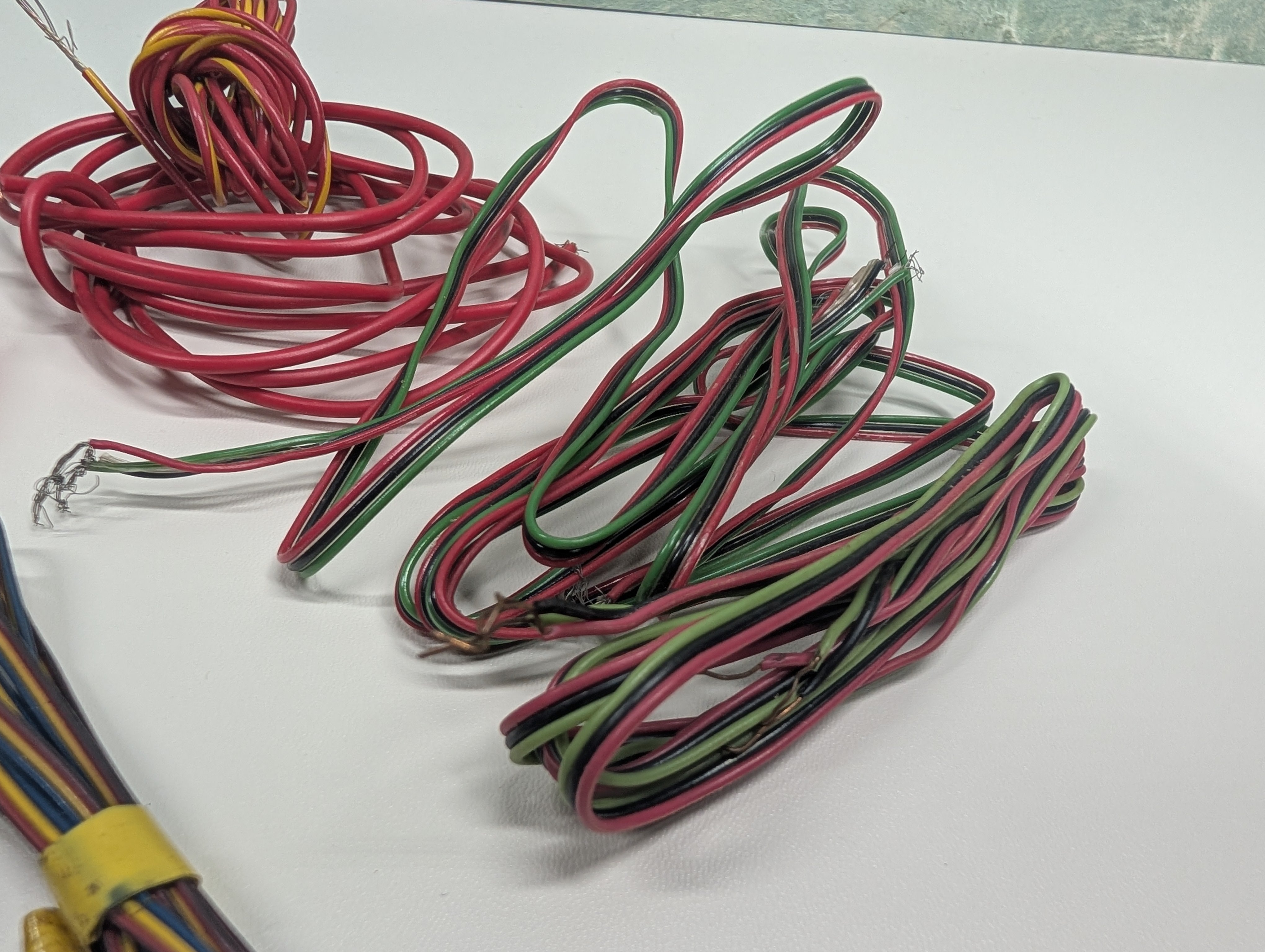 USED MULTI Scale Lot of Smaller Gauge Wire for Model Train Accessories