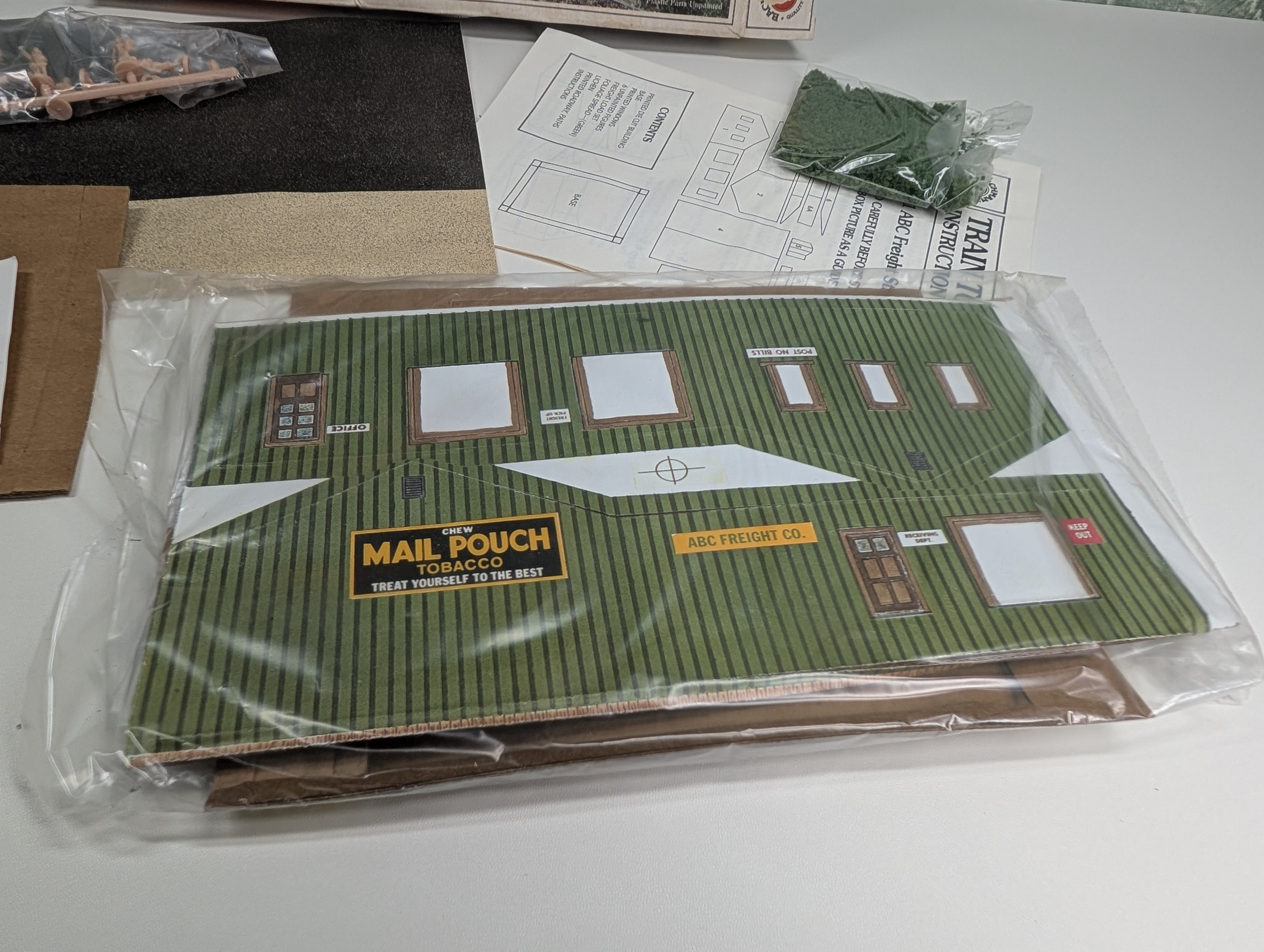USED Bachmann 47-1501 HO Scale ABC Freight Station KIT