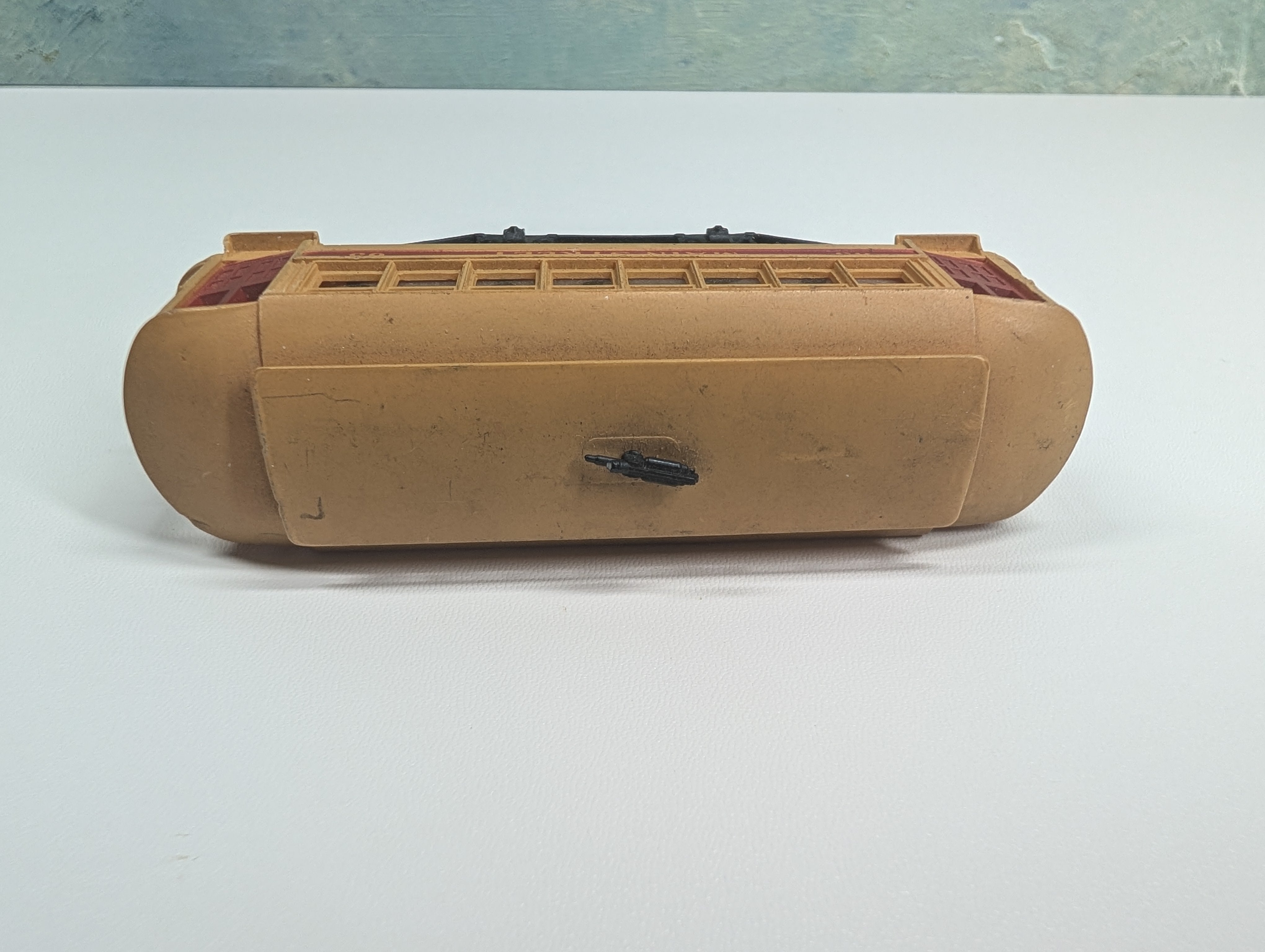 USED Tyco HO Scale Street Trolley Car Main Street #65 Runs DC