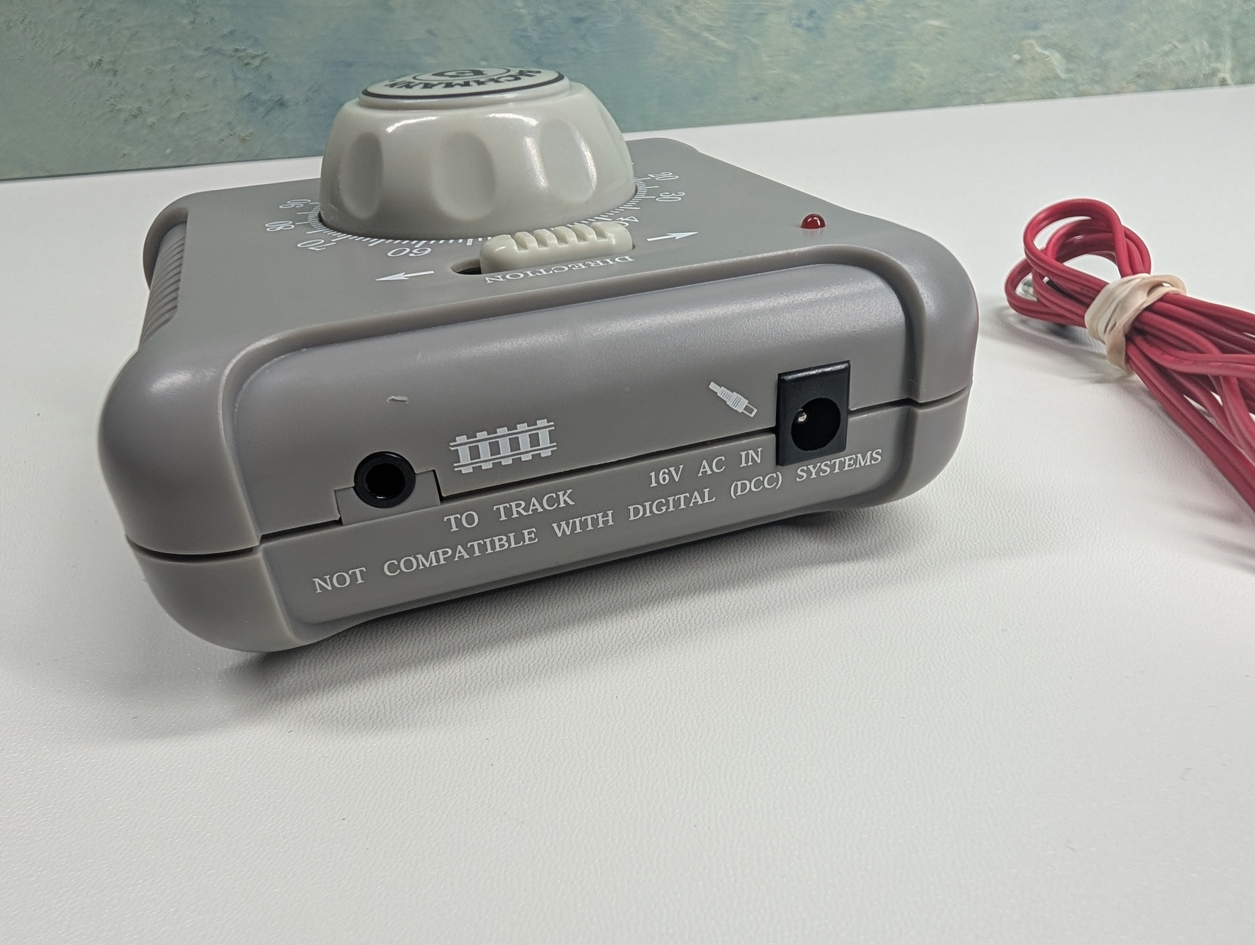 USED Bachmann 44213 MULTI Scale 1 Amp Speed Controller w/ Track Wire (No AC Adapter Plug) Tested