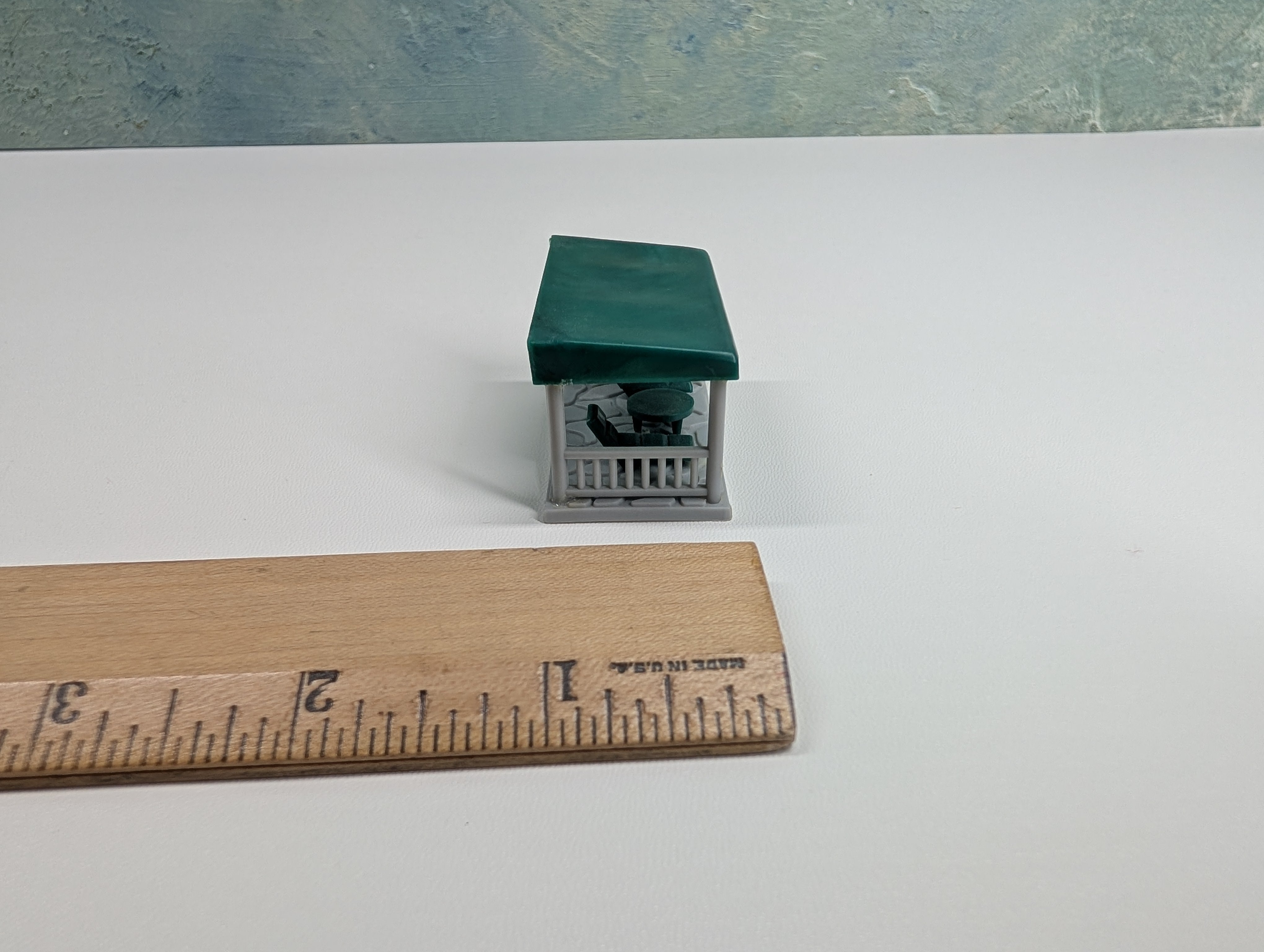 USED HO Scale Small Stone Patio