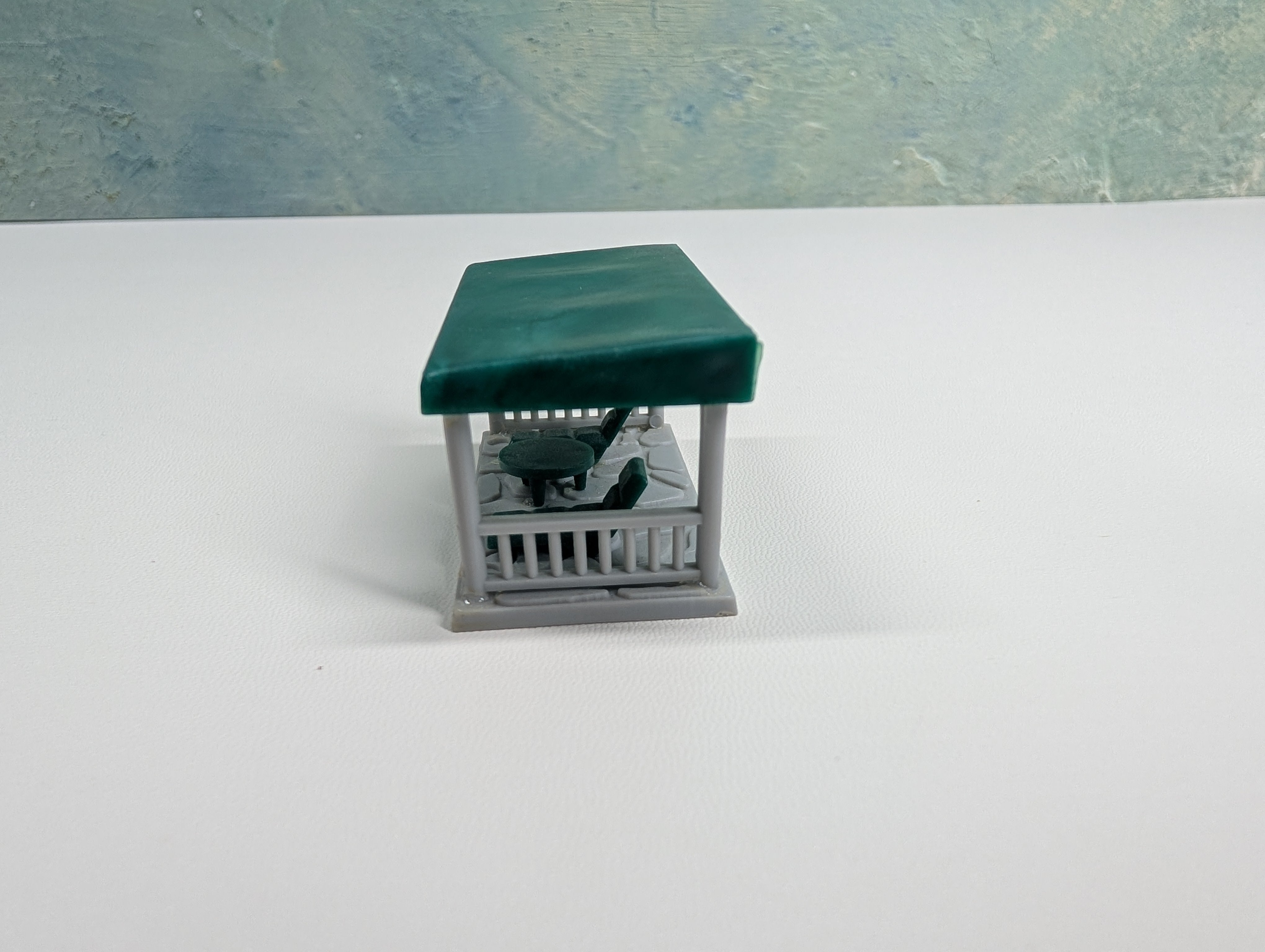 USED HO Scale Small Stone Patio