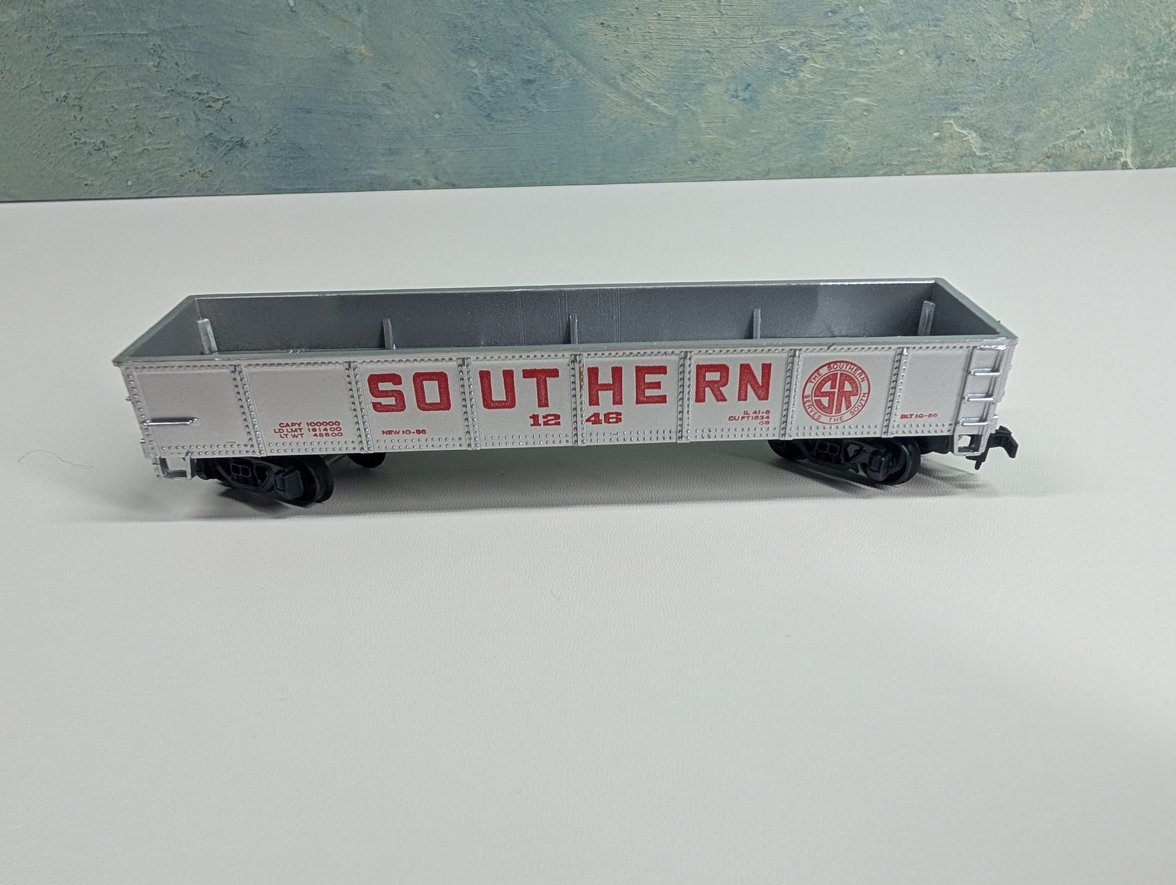 USED Bachmann 952 HO Scale 40' Gondola Southern #1246