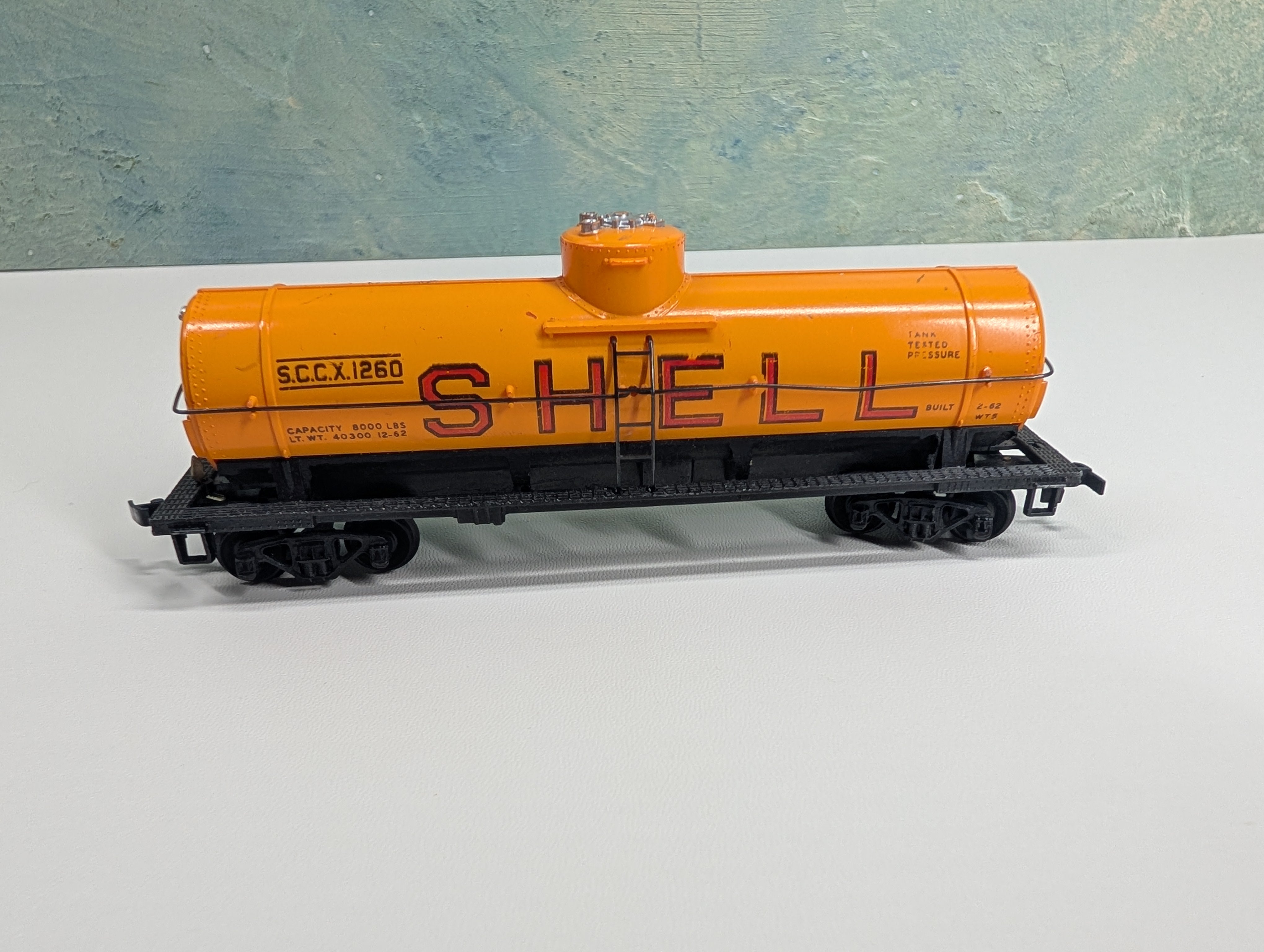 USED Mantua HO Scale Single Dome Tank Car Shell SCCX #1260