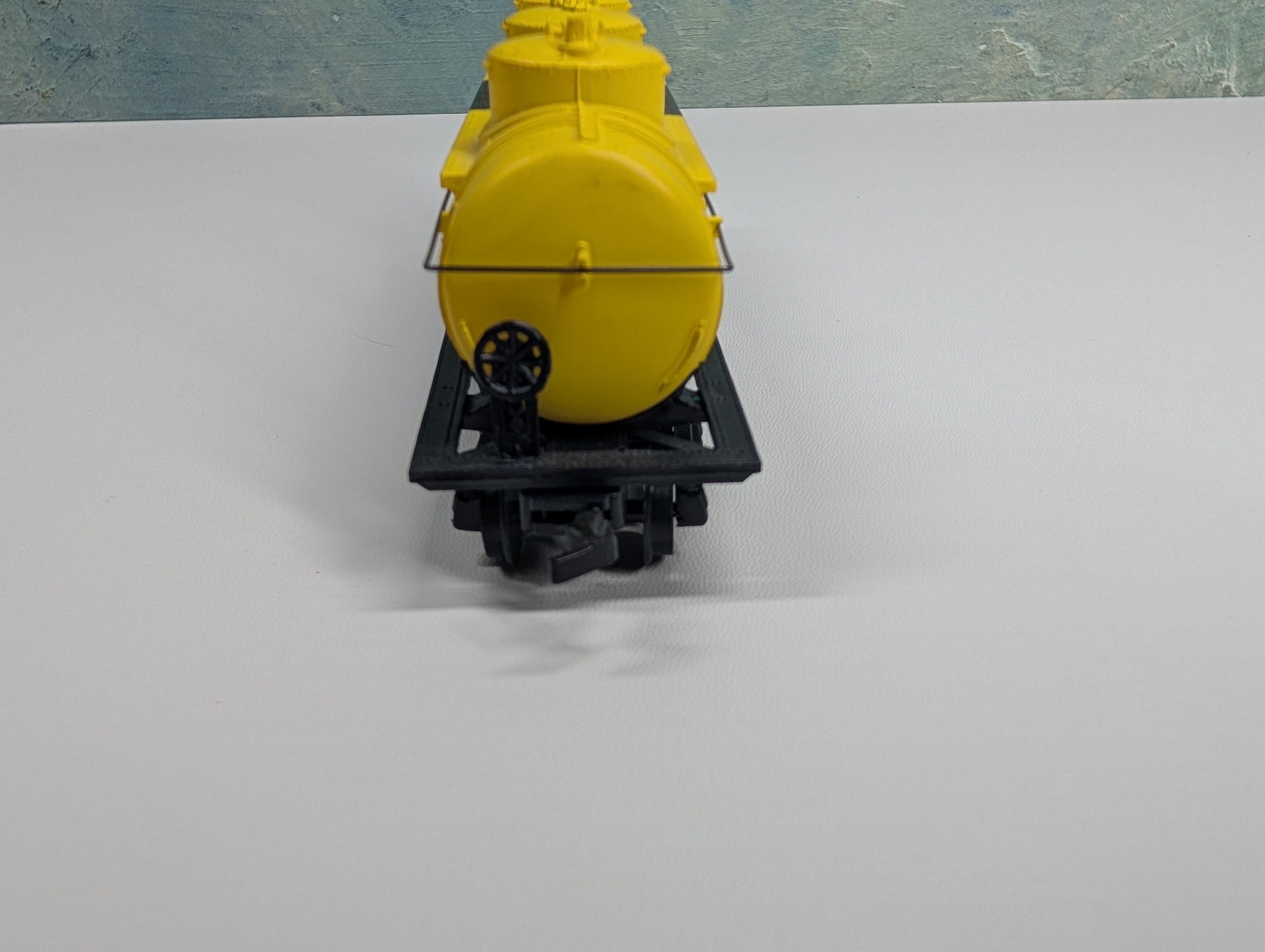 USED Bachmann HO Scale Triple Dome Tank Car Penn Salt GATX #67925