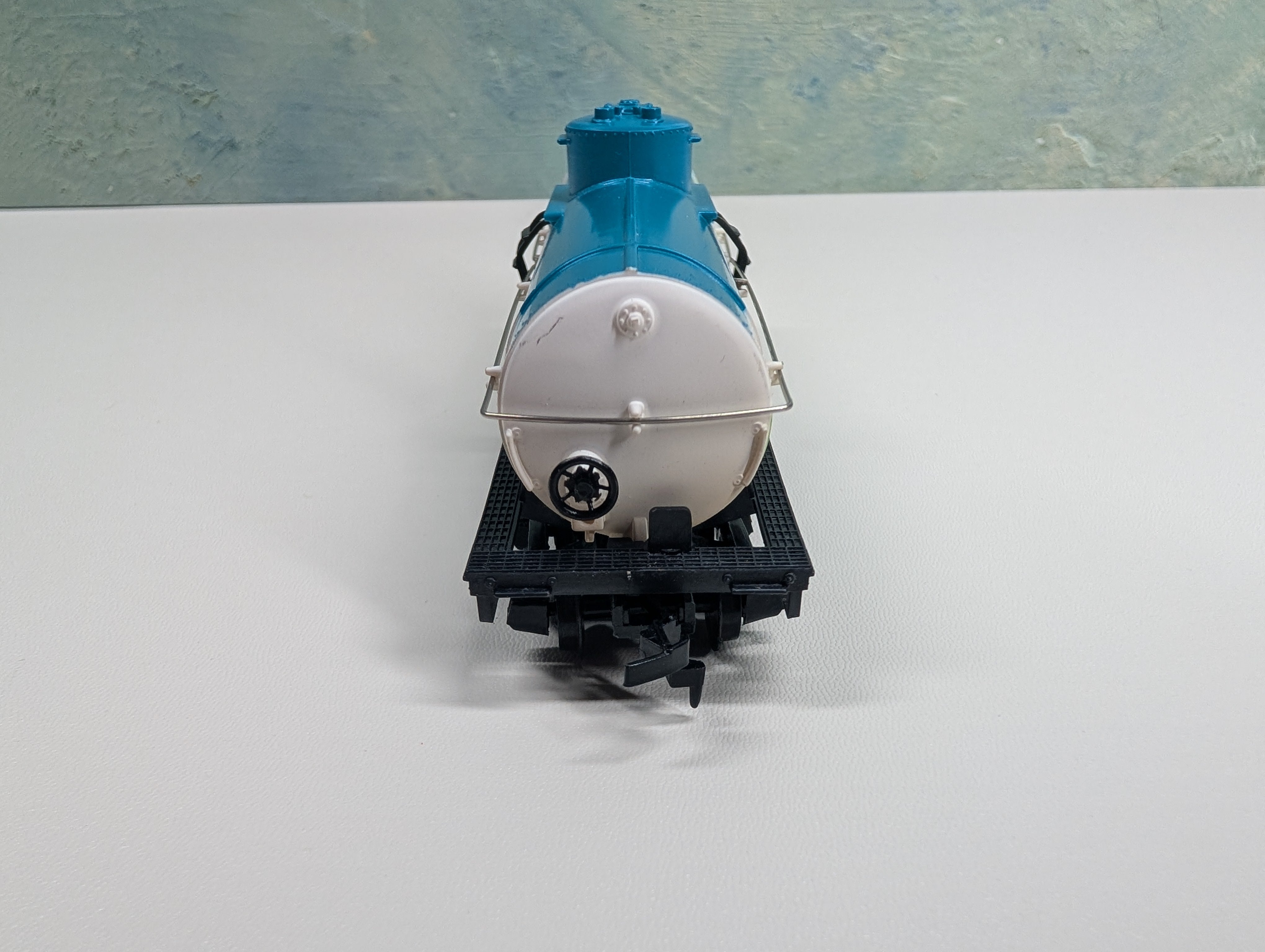 USED Tyco HO Scale Single Dome Tank Car Wesson GATX #9876
