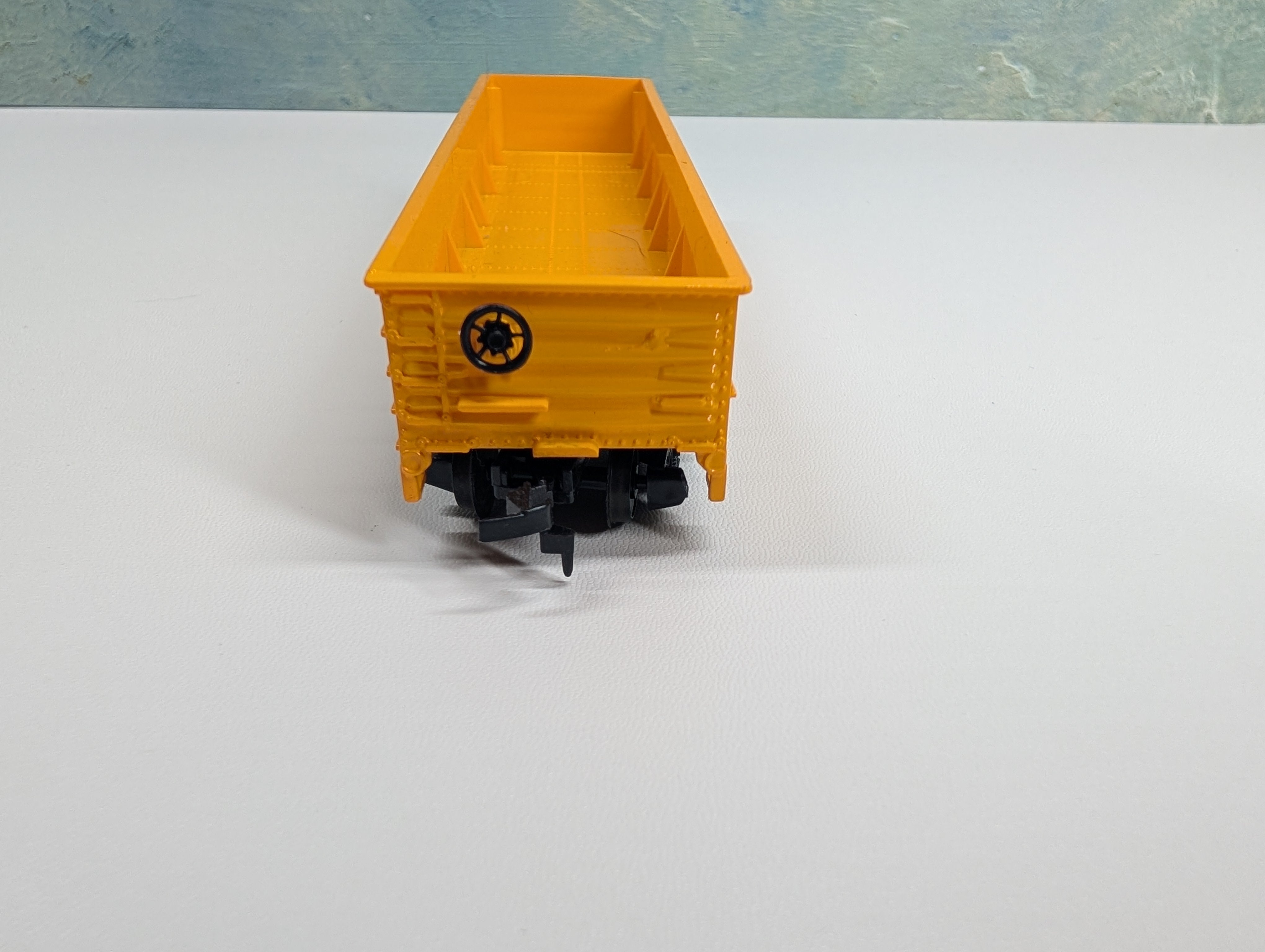 USED Tyco HO Scale 40' Gondola Union Pacific UP #X159 MOW w/ Pipe Load
