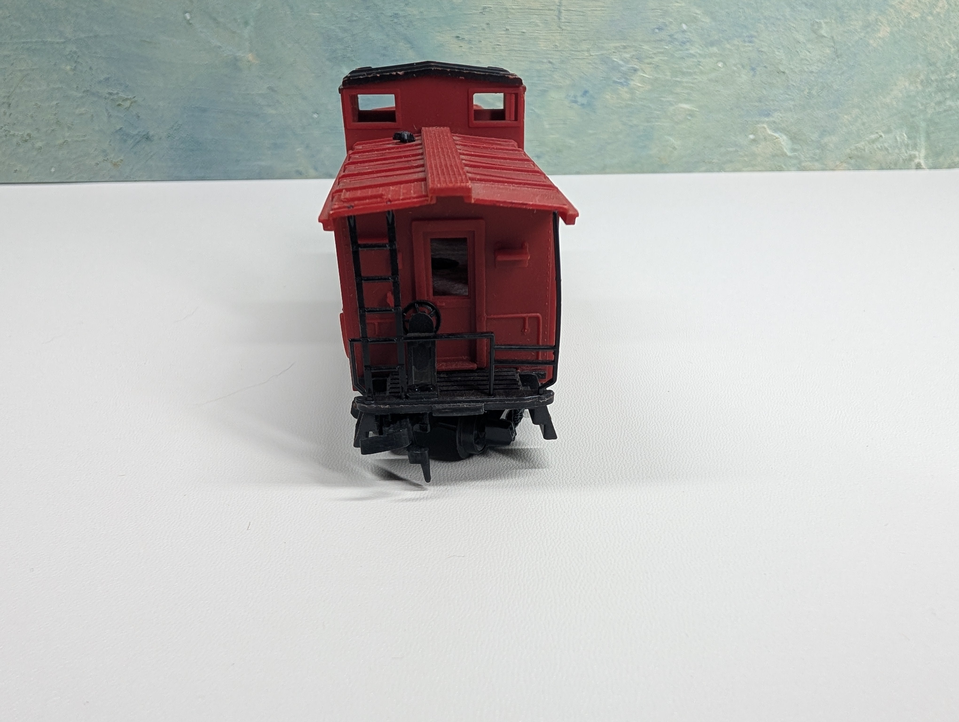 USED Tyco HO Scale Caboose Santa Fe ATSF #7240