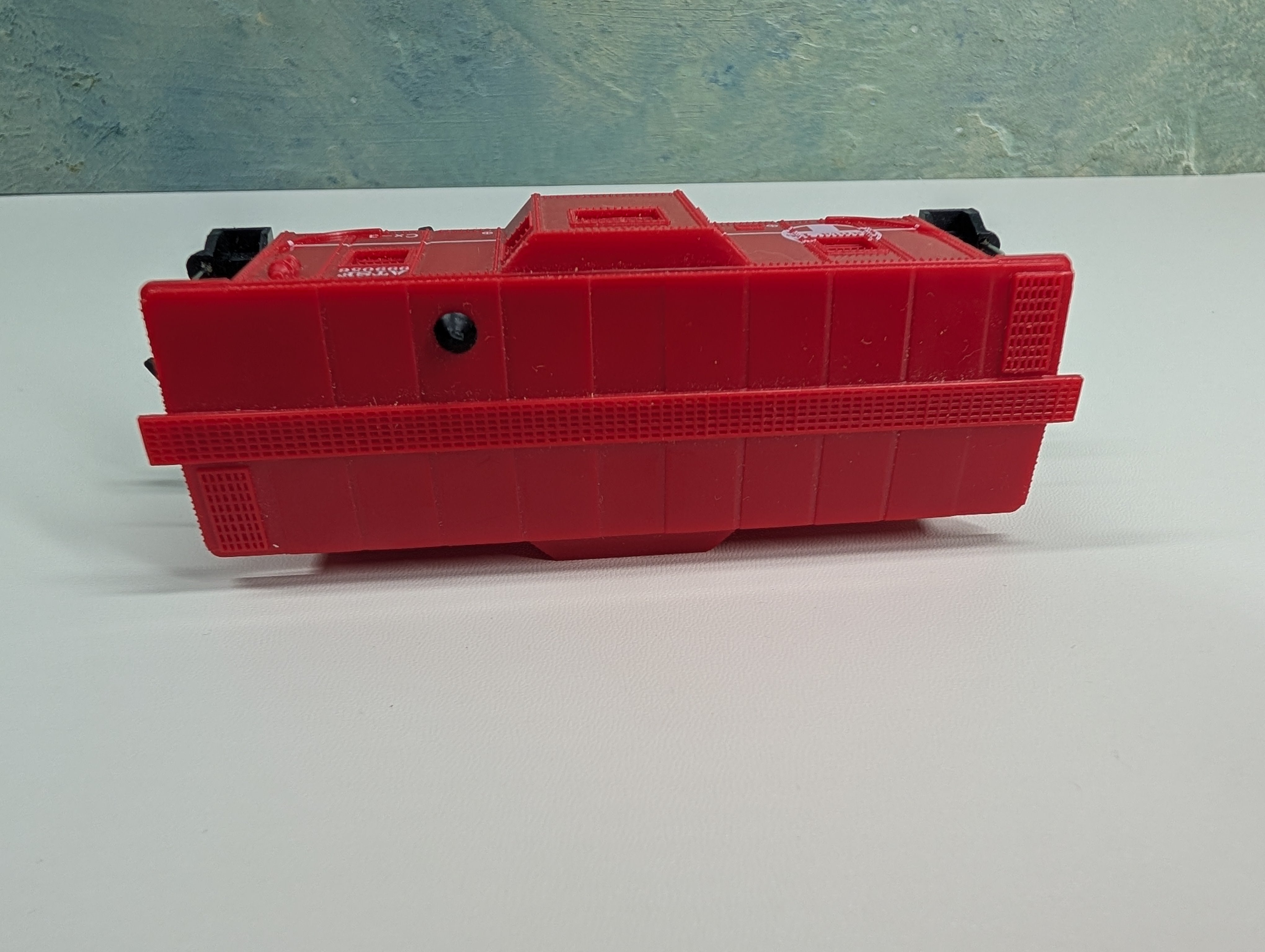 USED Model Power HO Scale Bay Window Caboose Santa Fe ATSF #999056