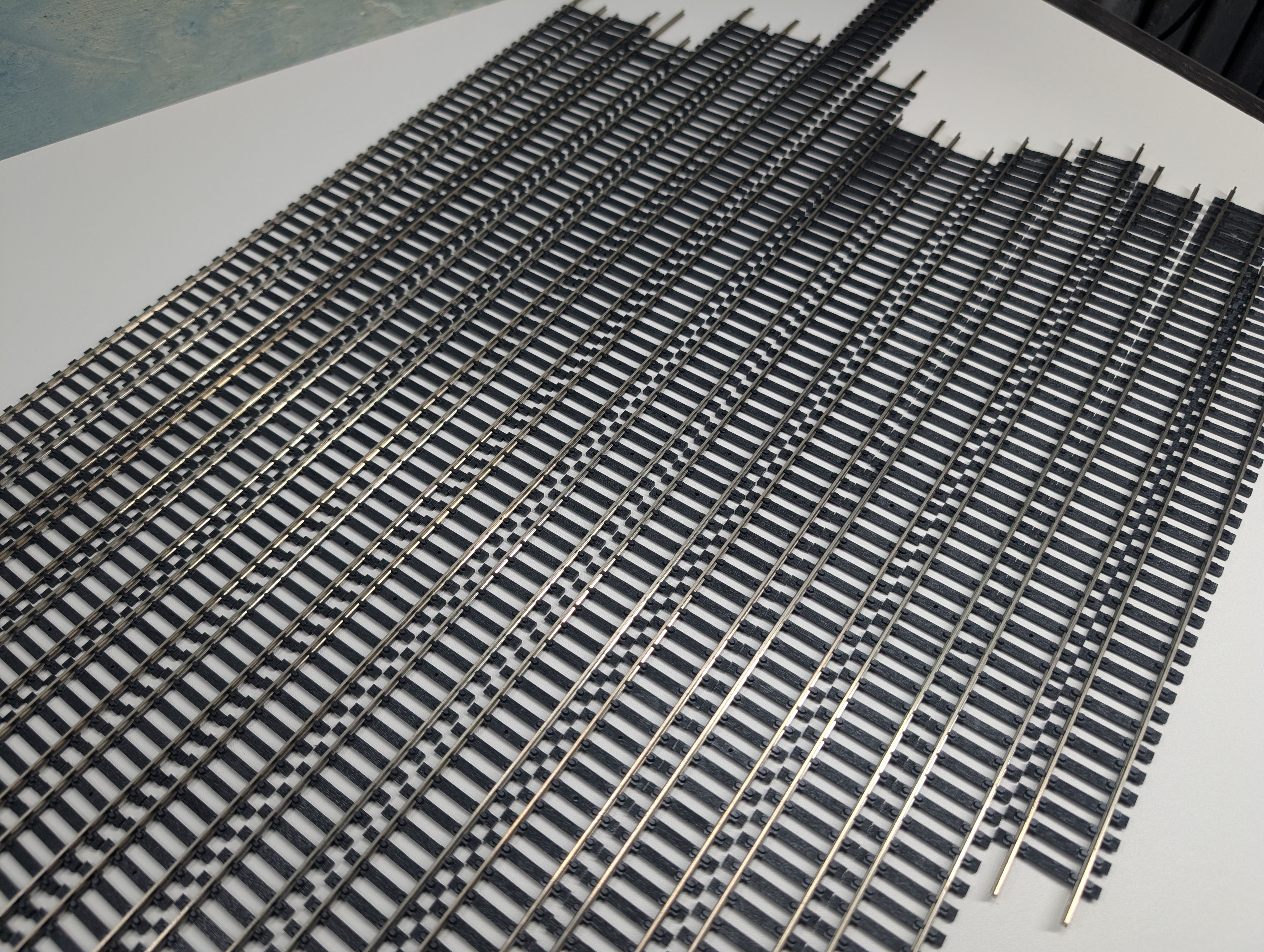 USED Atlas HO Scale Flex Track, Code 100 Silver Track (Various Sizes) (14 pcs)