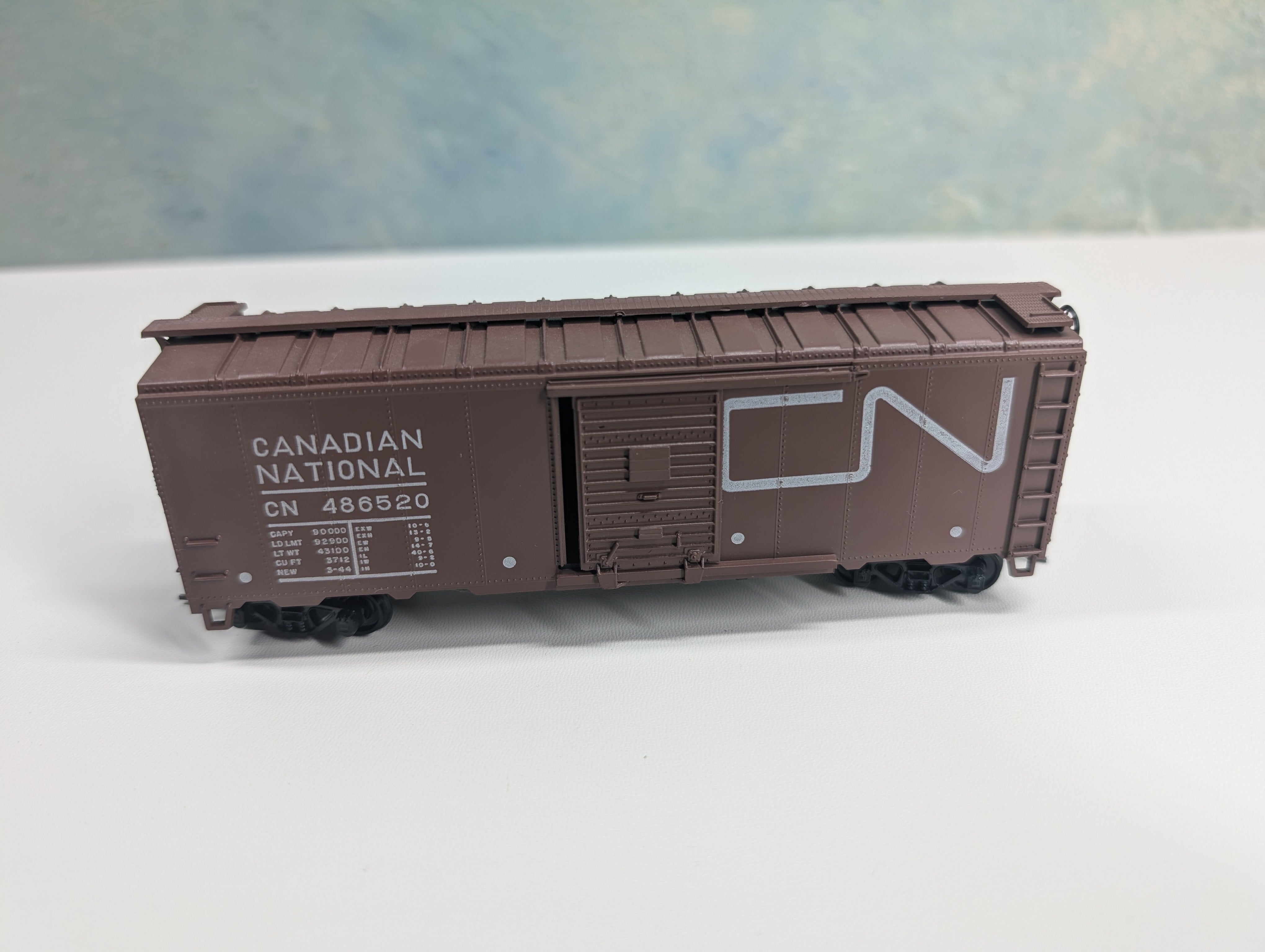 USED Athearn 1209 HO Scale 40' Box Car Canadian National CN #486520
