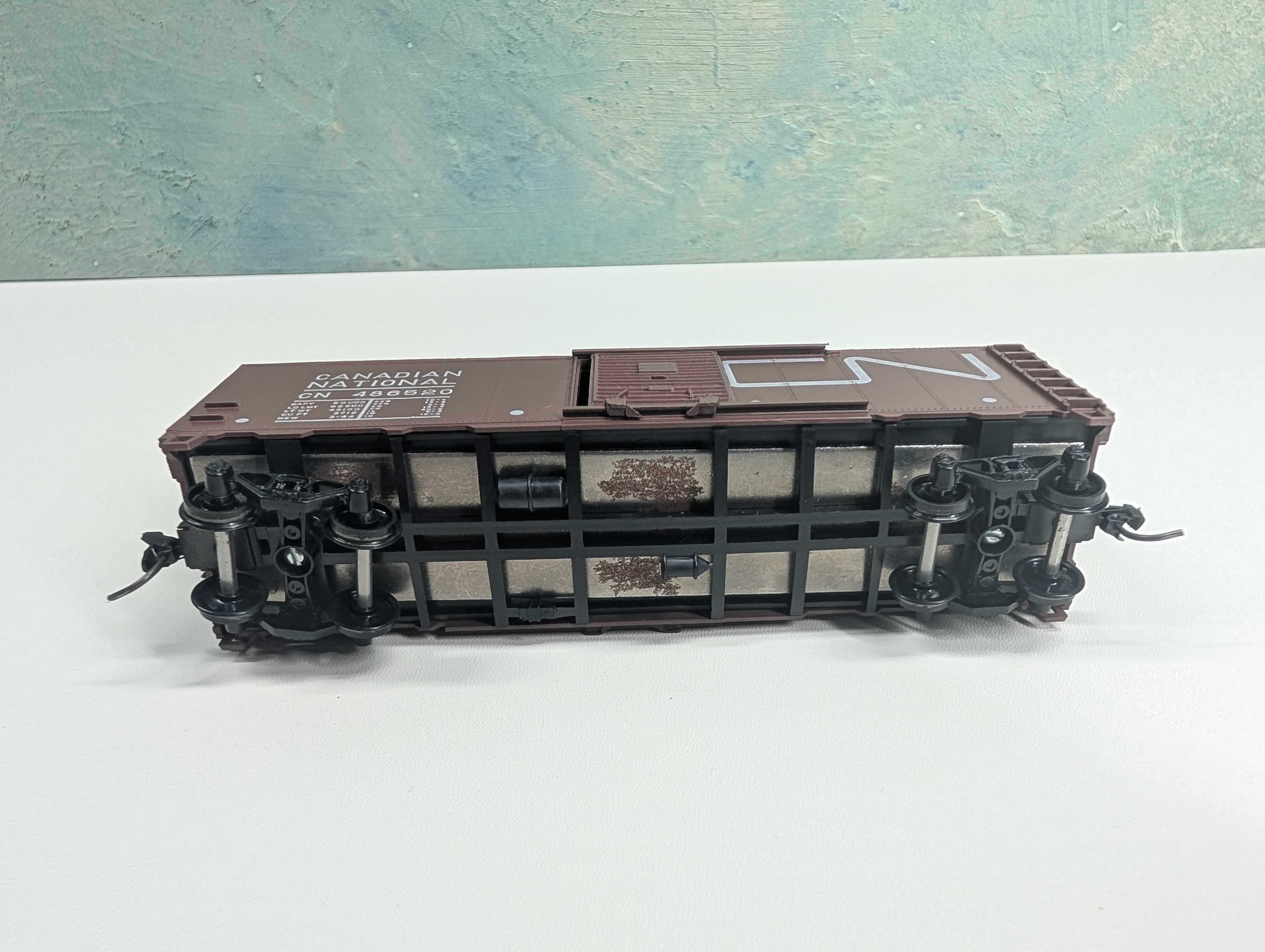 USED Athearn 1209 HO Scale 40' Box Car Canadian National CN #486520