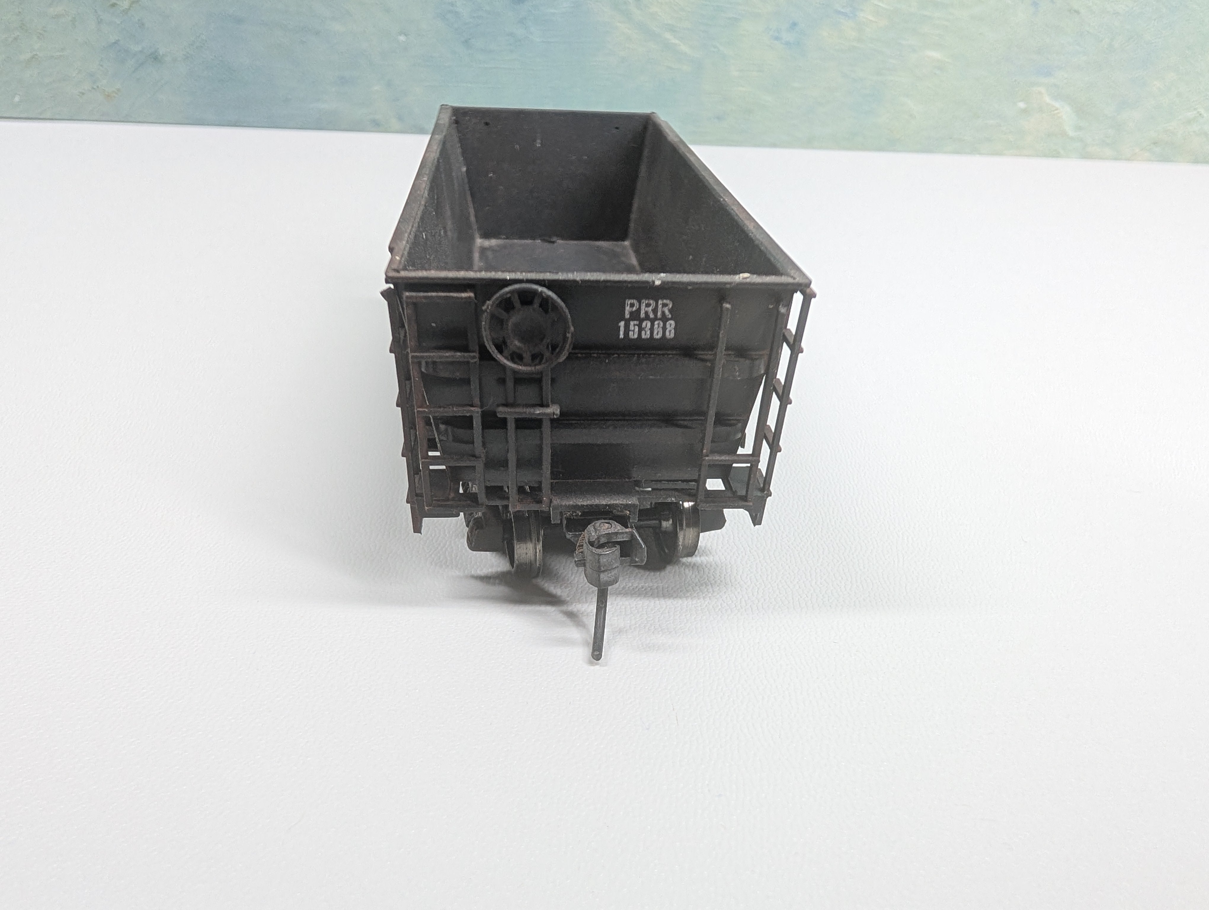 USED Roundhouse HO Scale LO-Side Ore Car Pennsylvania PRR #15368 Weathered