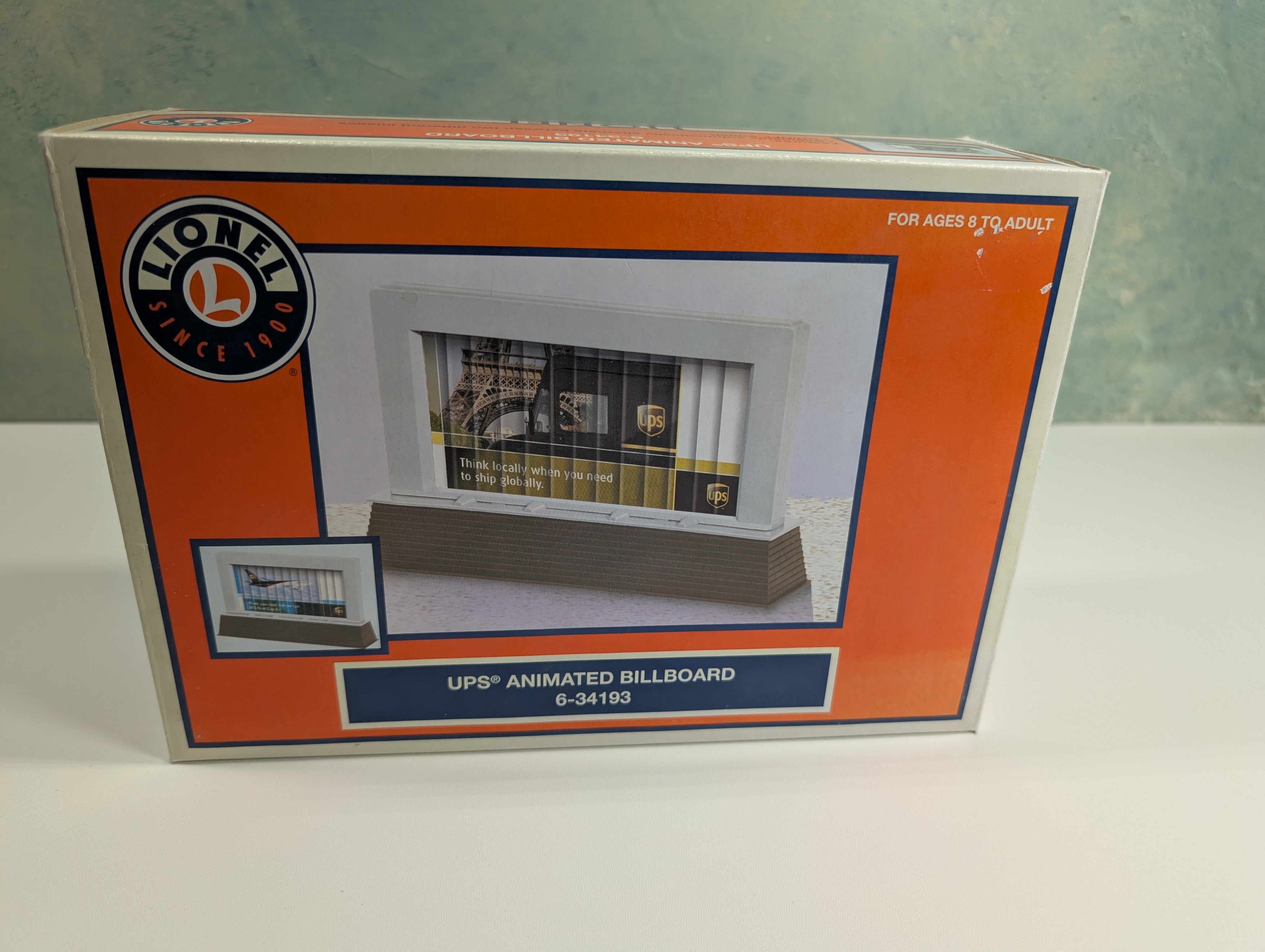 Lionel 6-34193 O UPS Animated Billboard