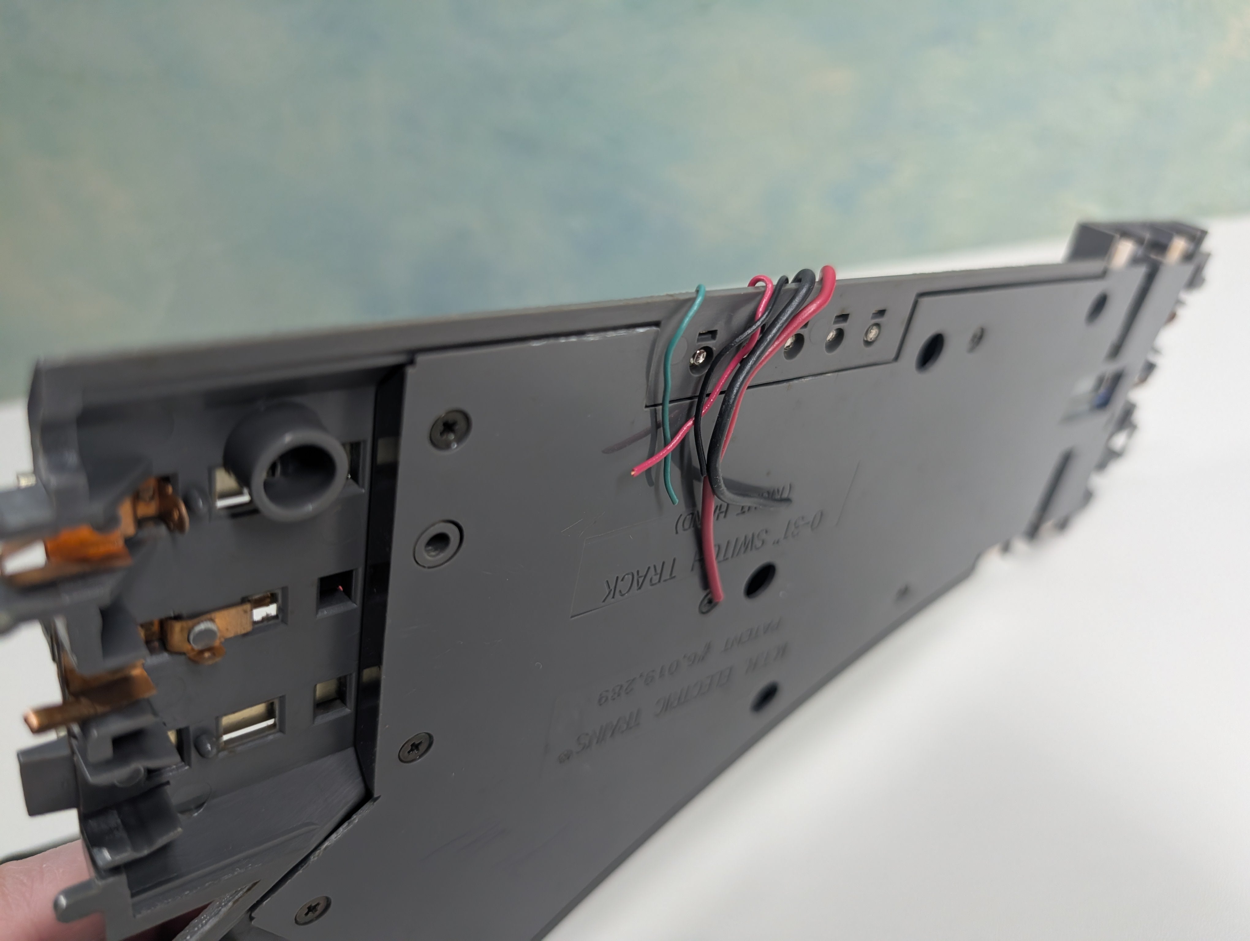 USED MTH O RealTrax Right Hand Manual O31 031 Turnout w/ Controller Track