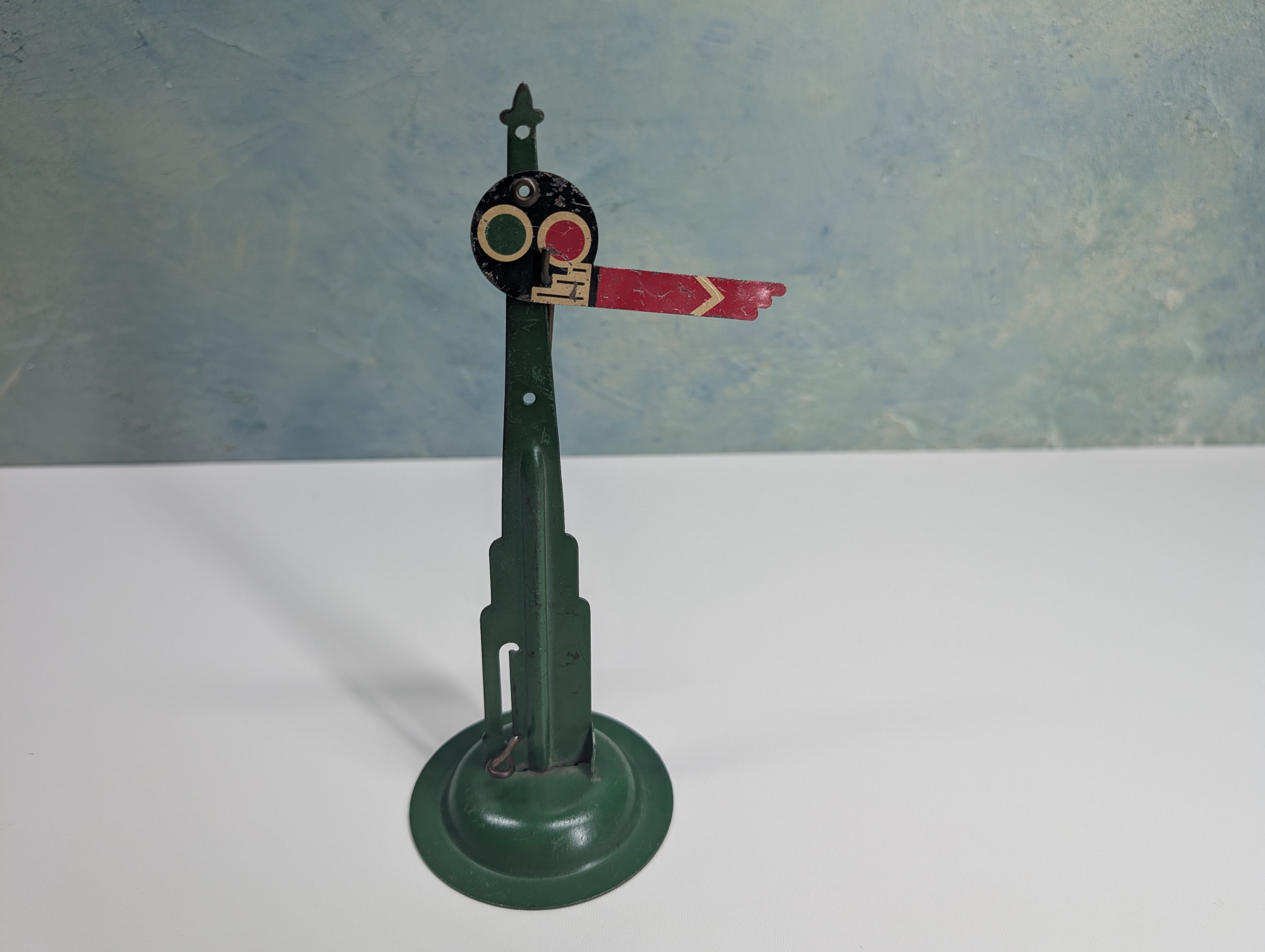 USED Marx O Semaphore Signal, Crossing Gate, Caution High Speed Trains Sign, Switchman Tower, Pre-War, Vintage