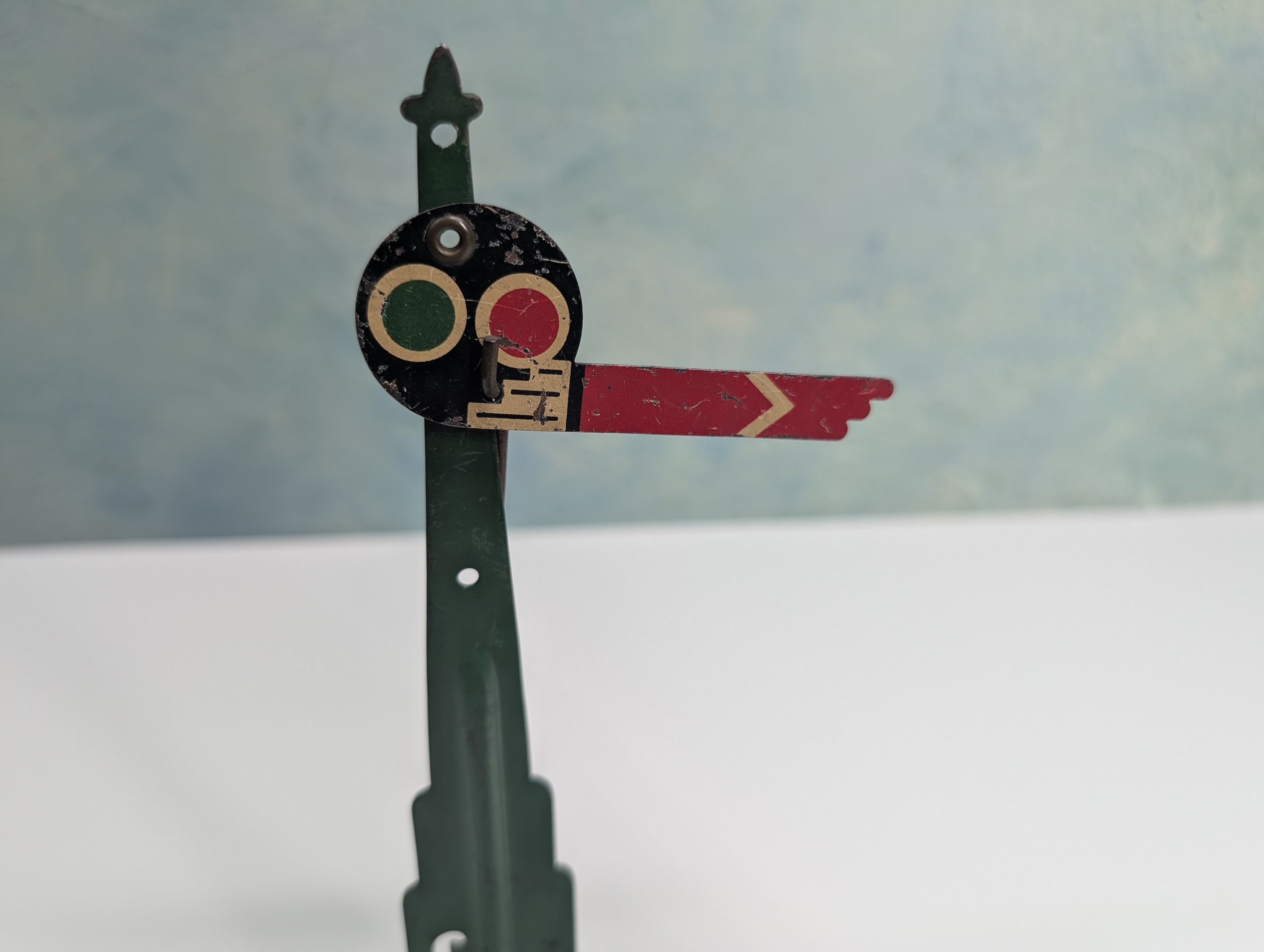USED Marx O Semaphore Signal, Crossing Gate, Caution High Speed Trains Sign, Switchman Tower, Pre-War, Vintage