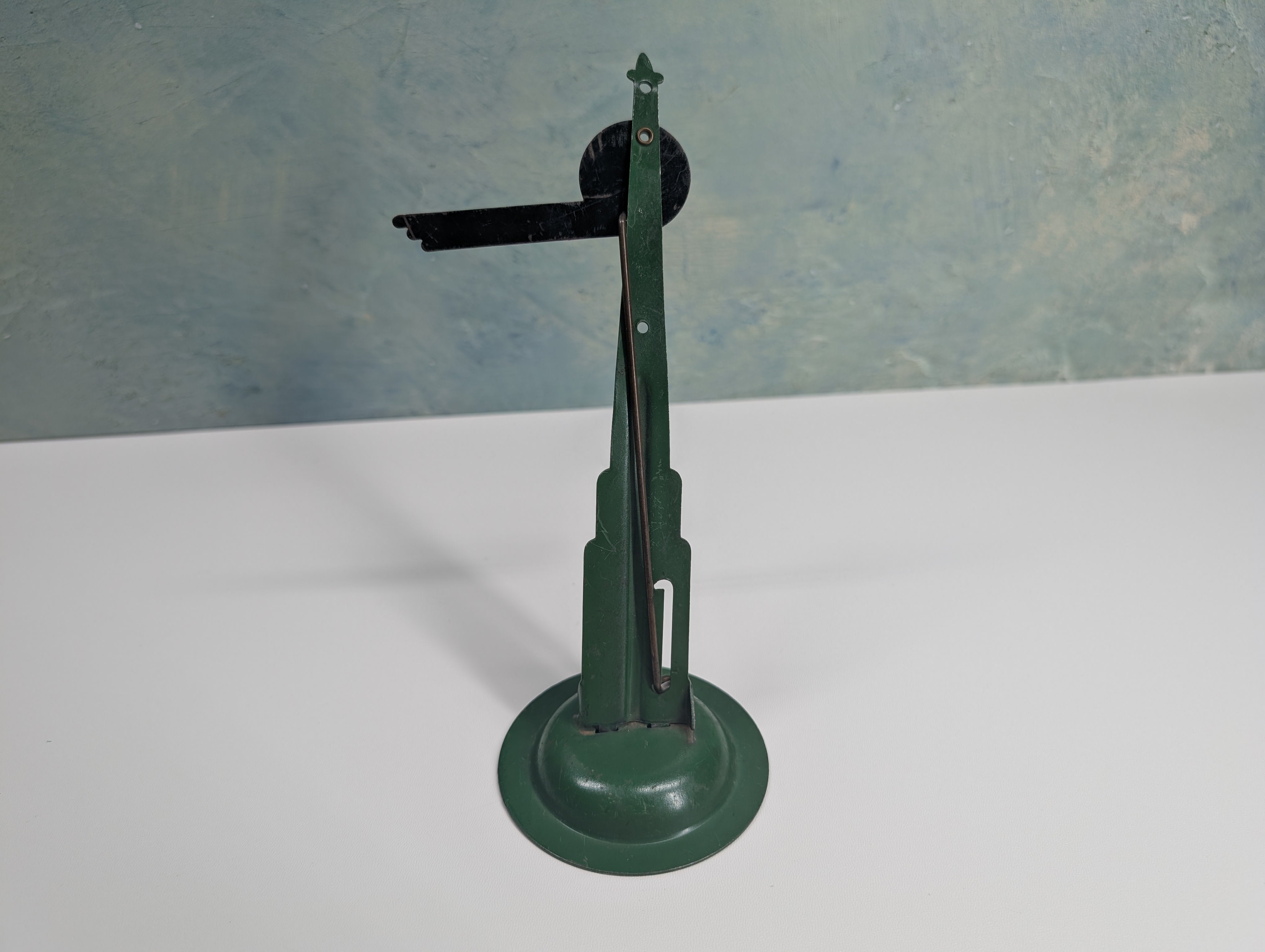 USED Marx O Semaphore Signal, Crossing Gate, Caution High Speed Trains Sign, Switchman Tower, Pre-War, Vintage