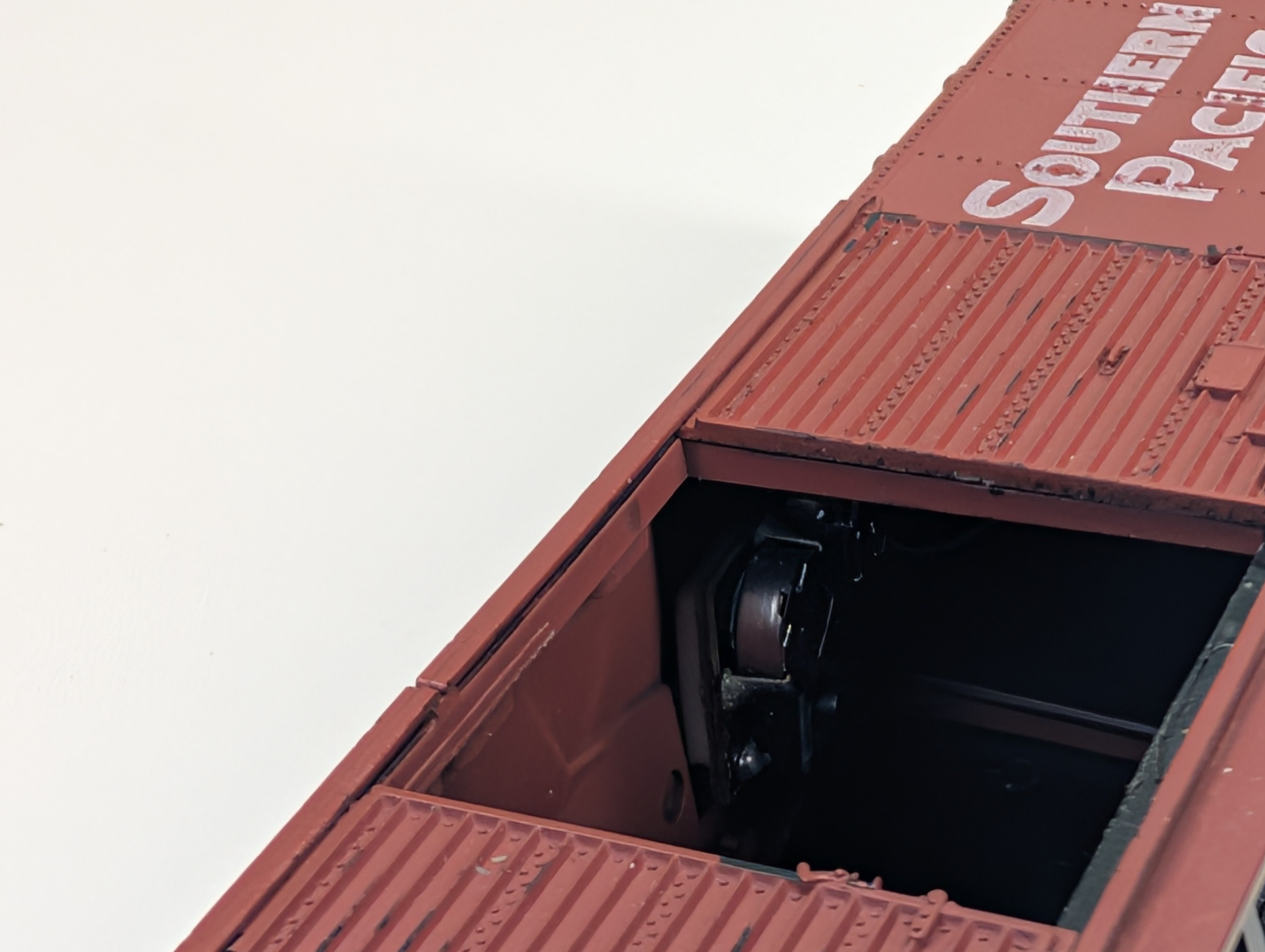 USED Athearn HO Scale 50' DD Box Car Southern Pacific SP #651671