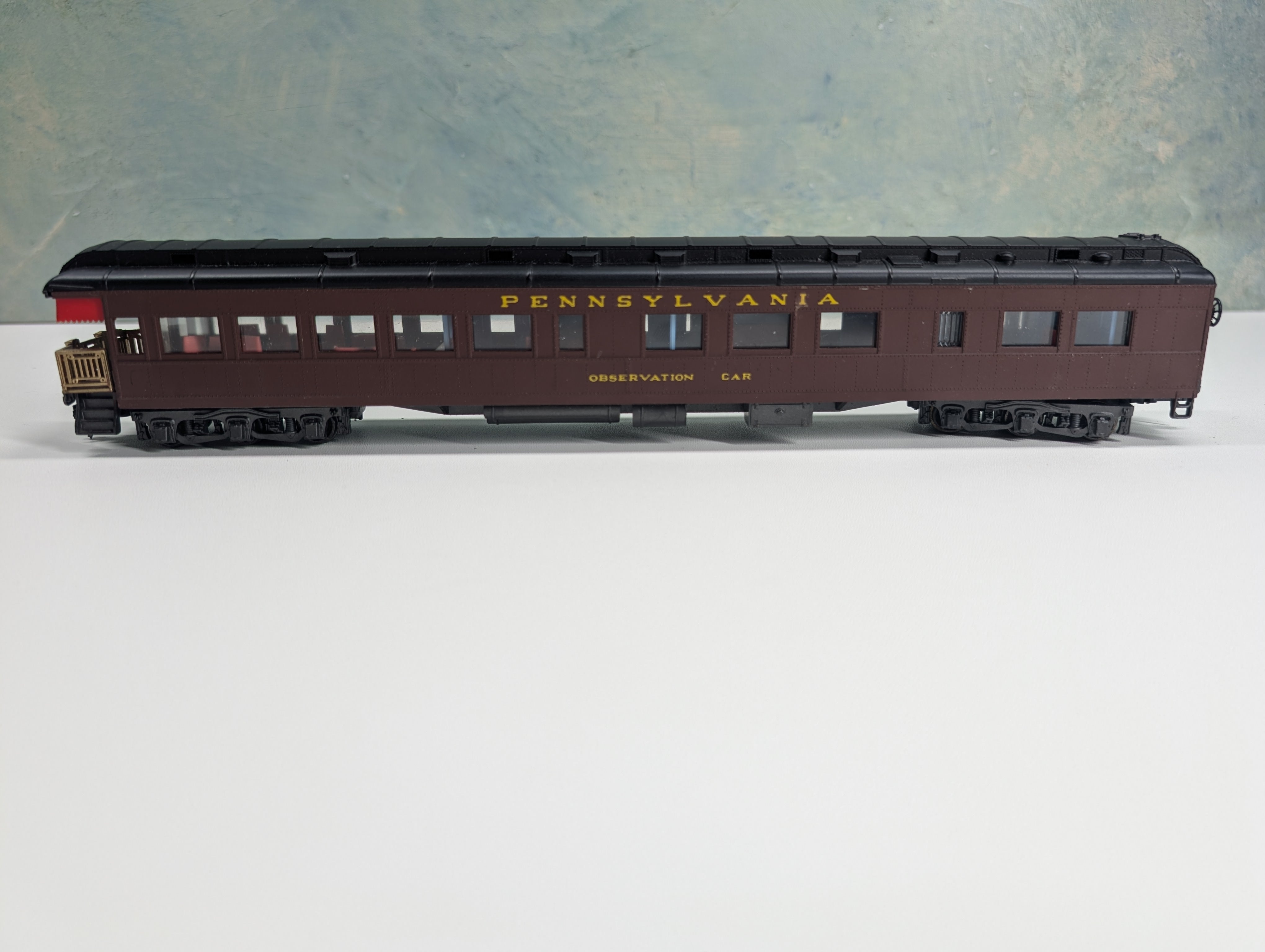 USED Rivarossi HO Scale Observation Passenger Car Pennsylvania