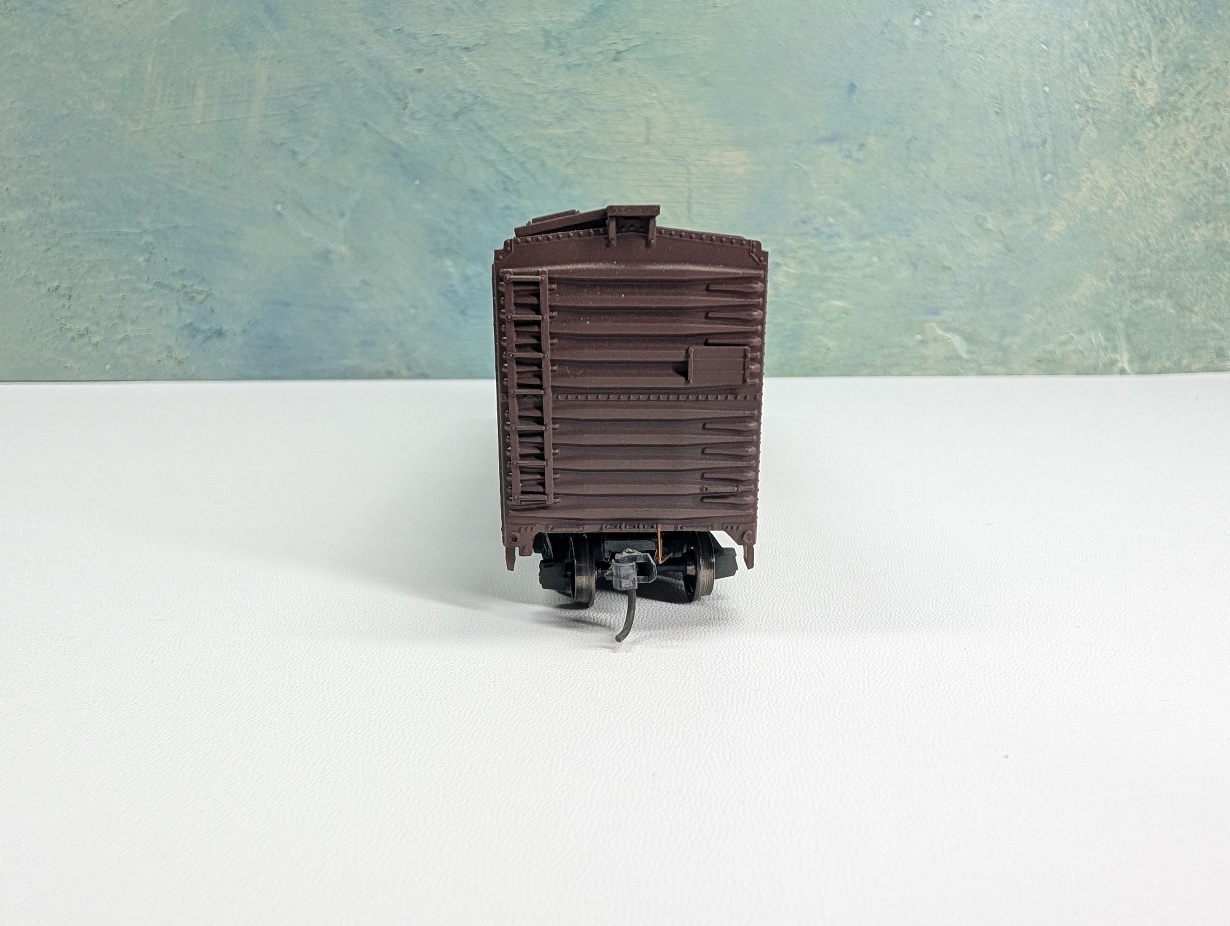 USED Athearn HO Scale 50' SD Box Car Santa Fe ATSF #11074 Custom Weathered