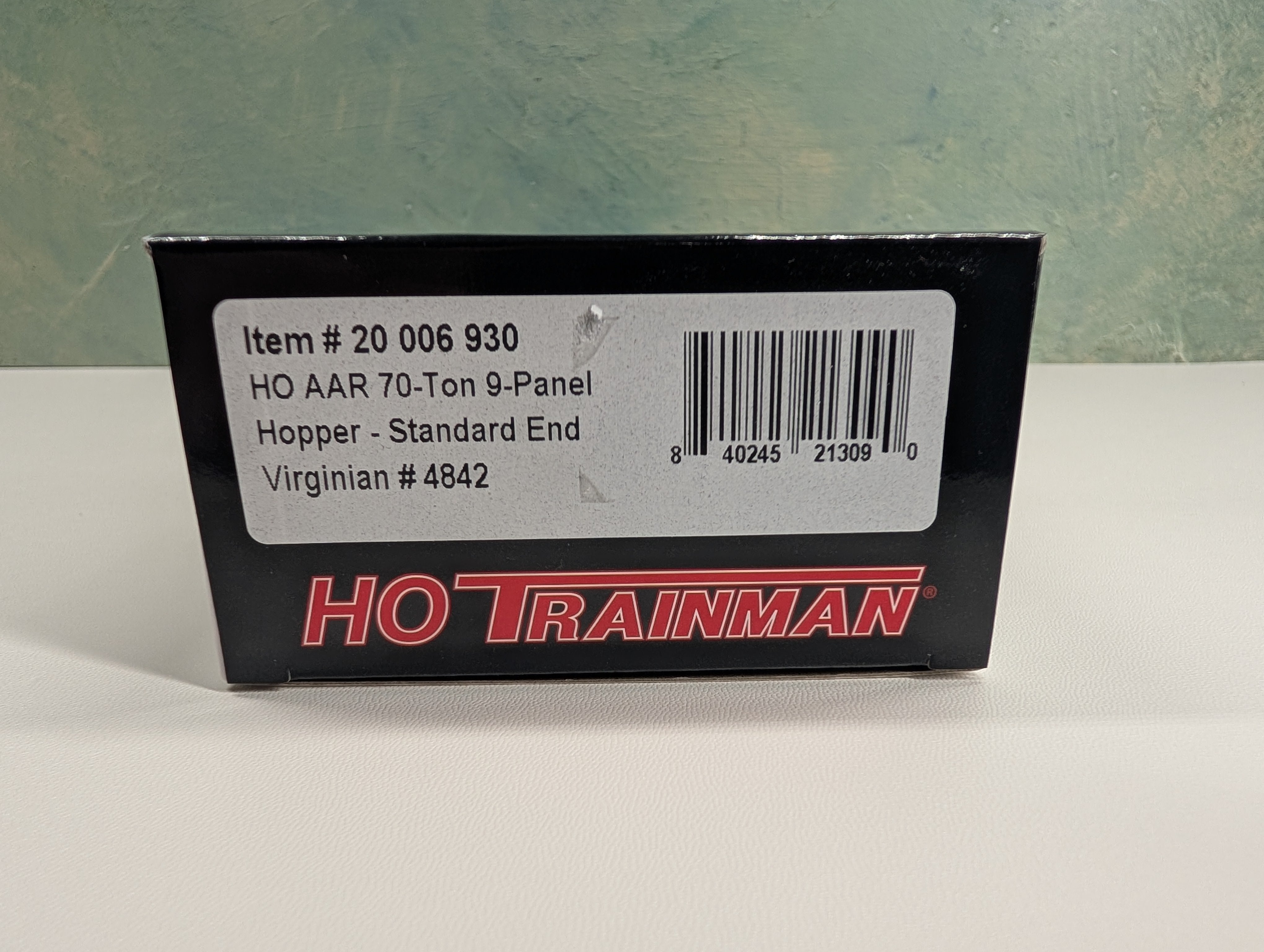Atlas Trainman 20006930 HO Scale AAR 70-Ton 9-Panel Hopper Virginian VGN #4842