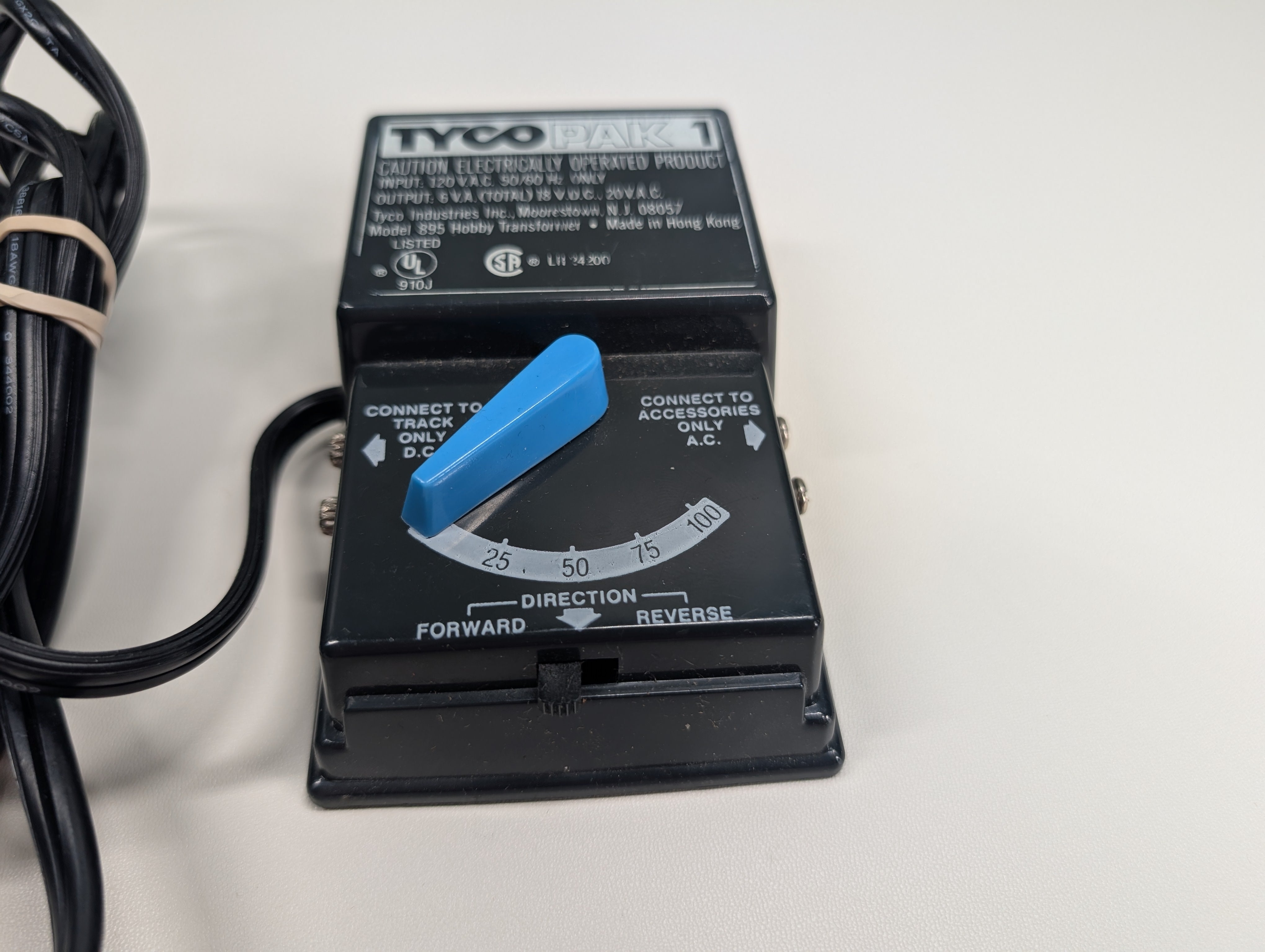 USED Tyco MULTI Scale Pack 1 DC Hobby Transformer (HO & N) Tested