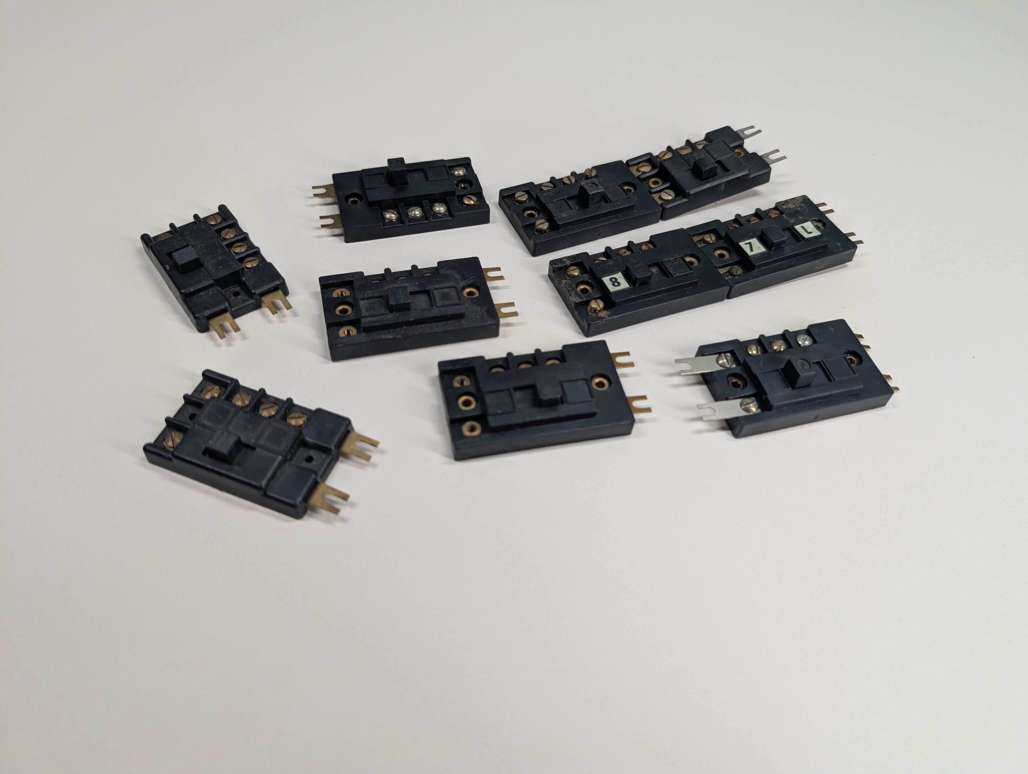 USED MULTI Scale Switch Control Boxes, Various Brands (10 pcs)