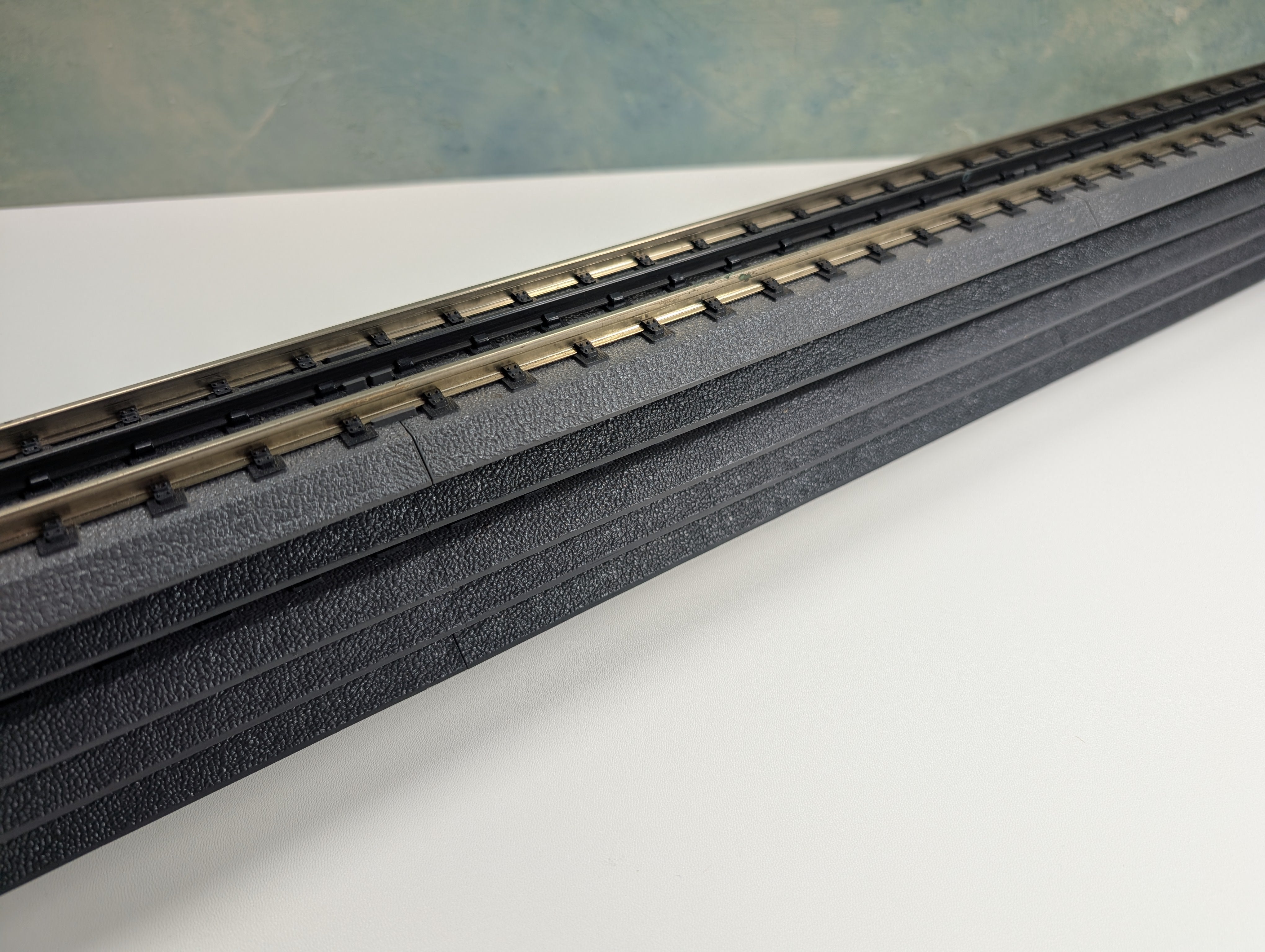 USED MTH O RealTrax 30" Straight Track (5 pcs)